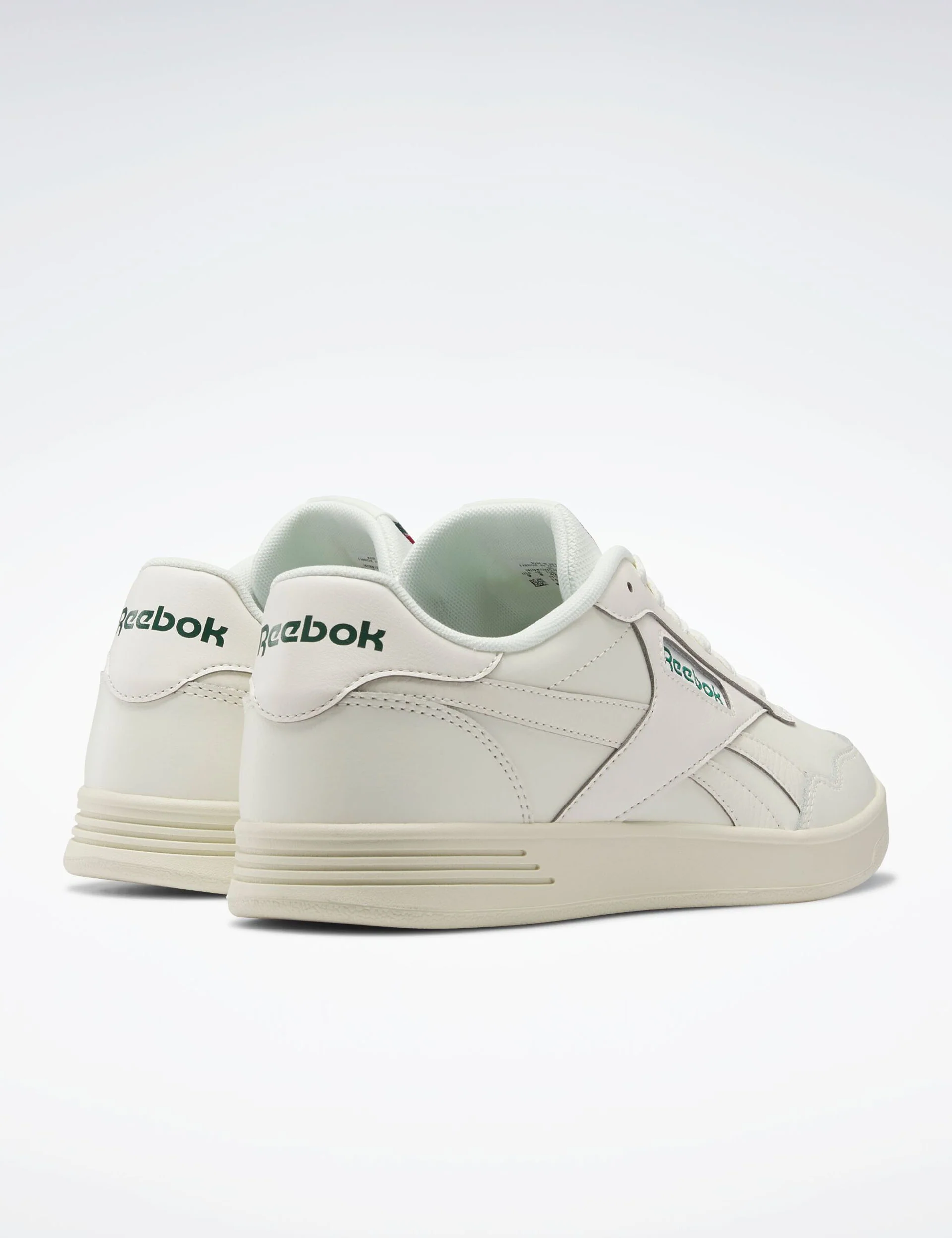 Court Advance Shoes - Chalk/Dark Green/Flash Red - Image 3
