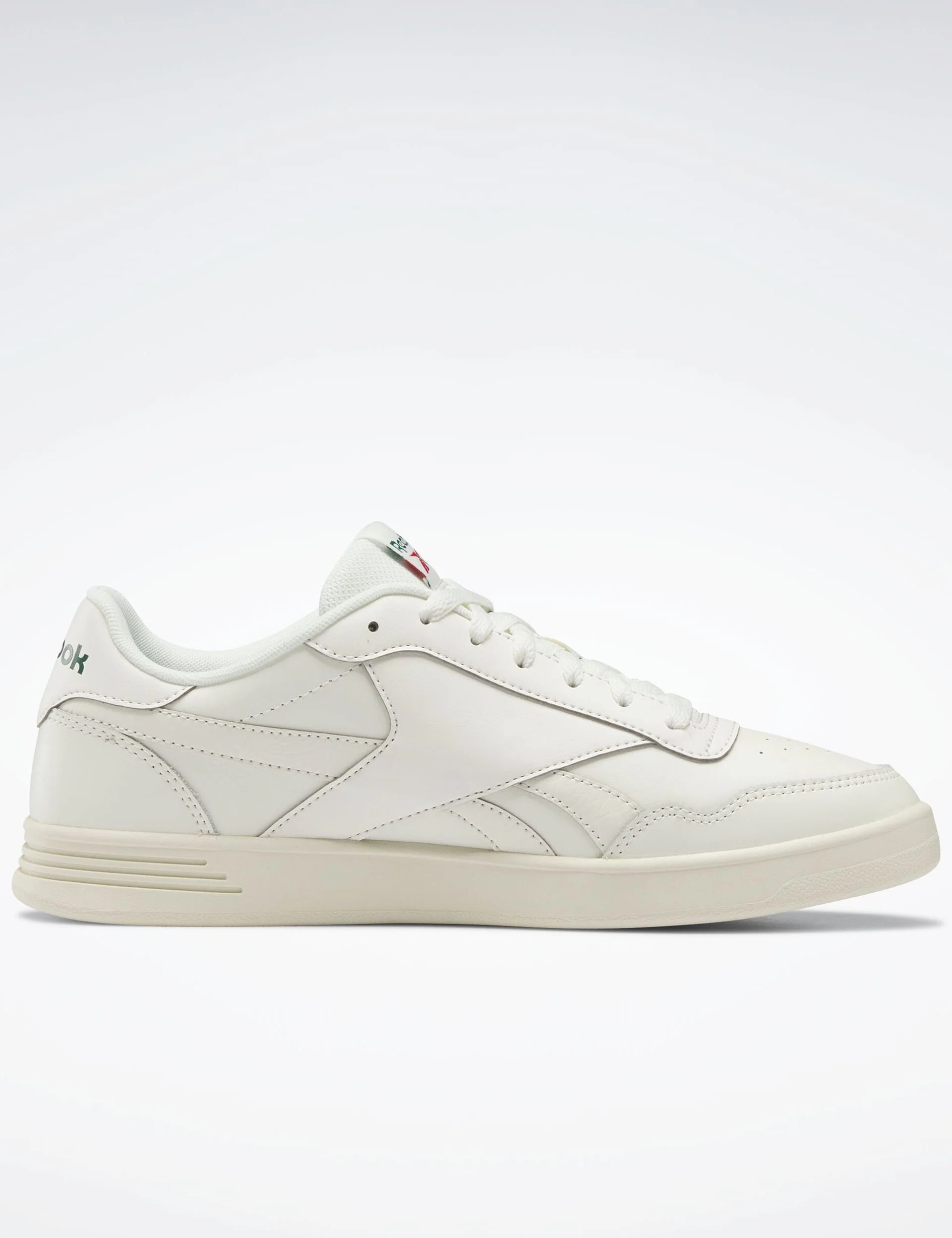 Court Advance Shoes - Chalk/Dark Green/Flash Red - Image 4
