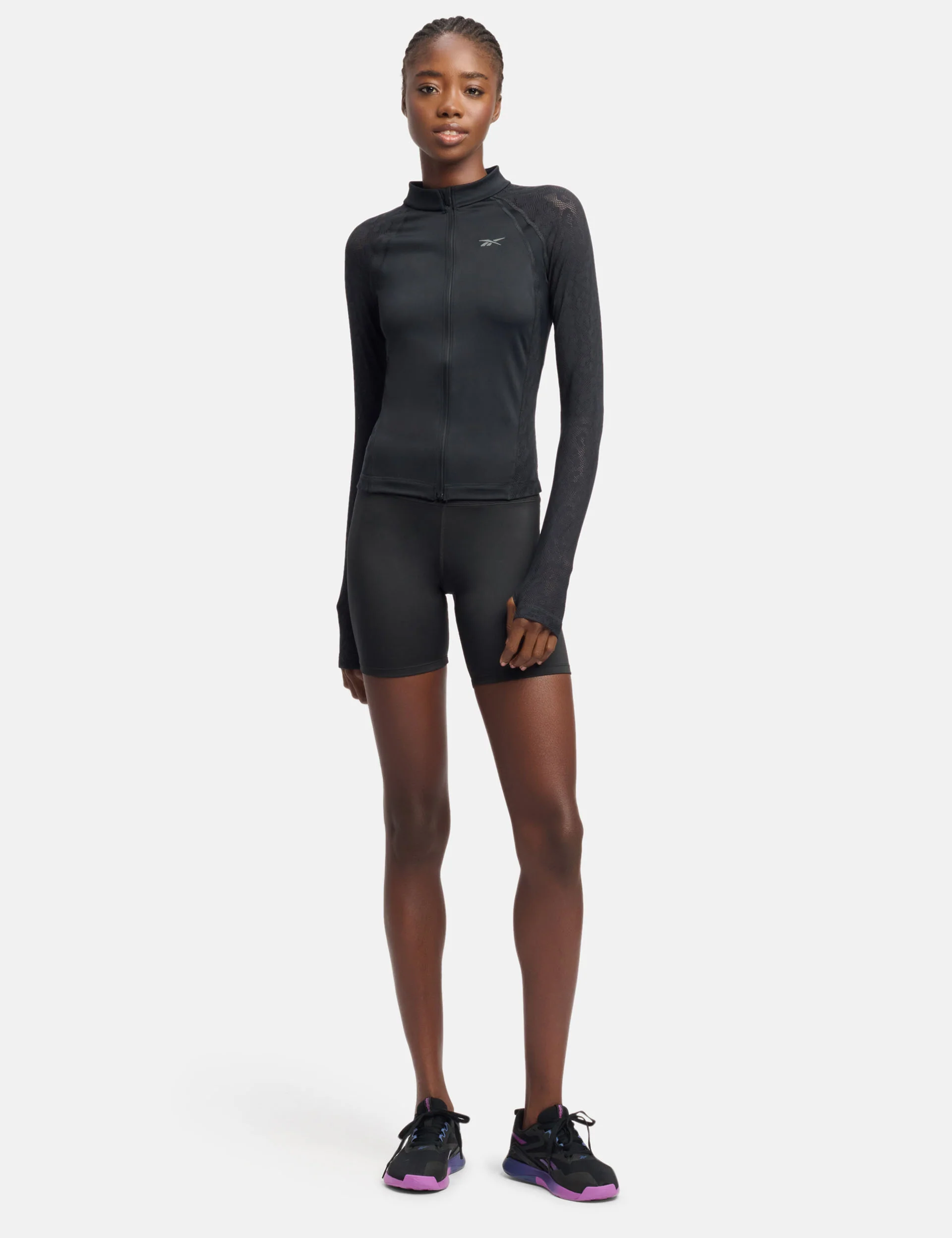 ID Train Bike Shorts - Night Black - Image 3
