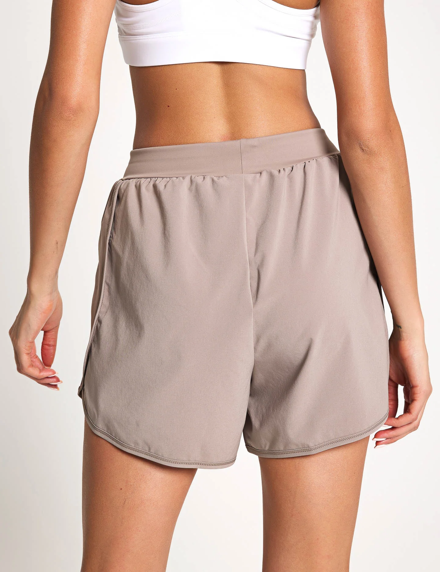Lux Woven Short - Gritty Grey - Image 2