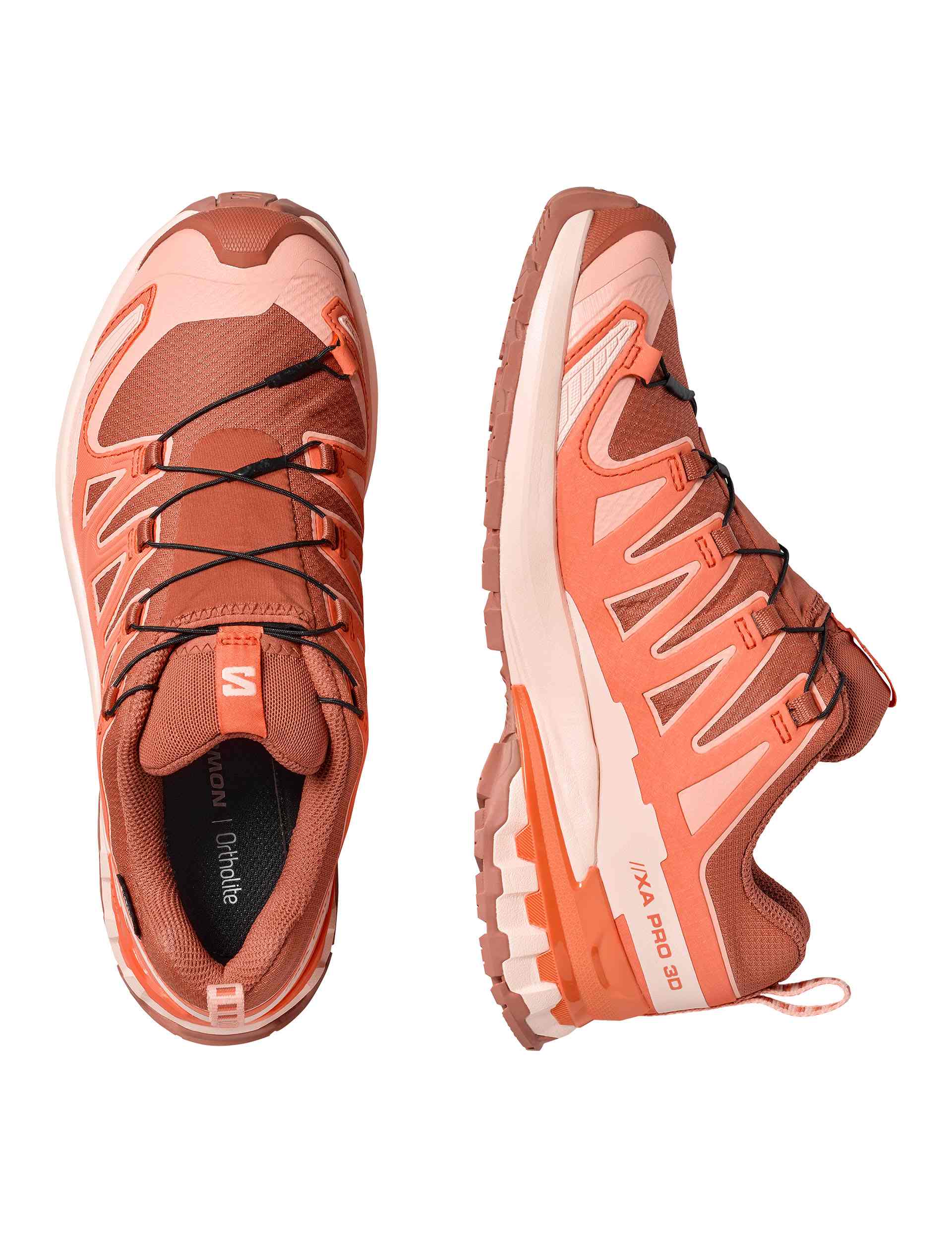 XA Pro 3D V9 Gore-Tex - Pecan Brown/Nectarine - Image 6