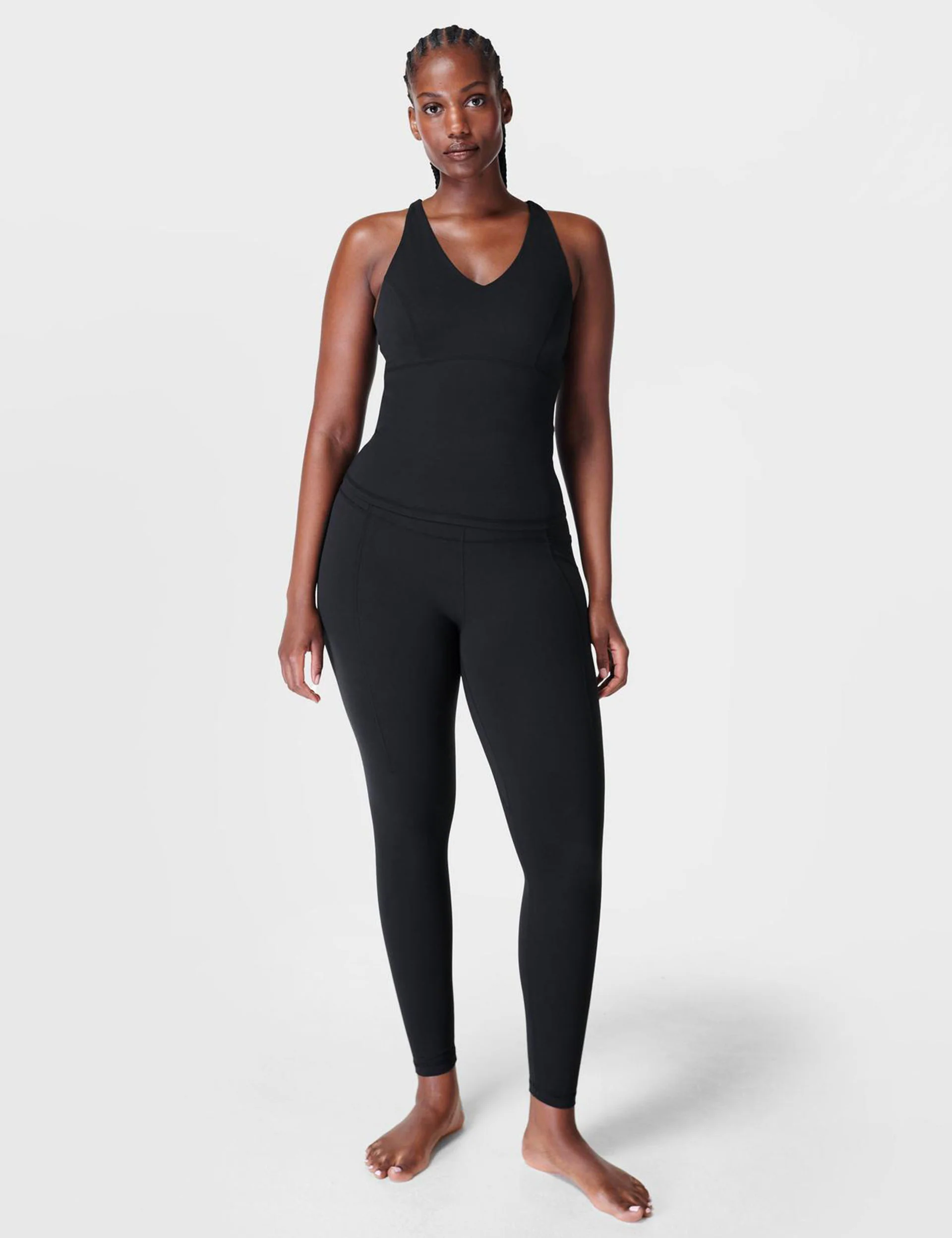 Super Soft Yoga Leggings - Black - Image 6