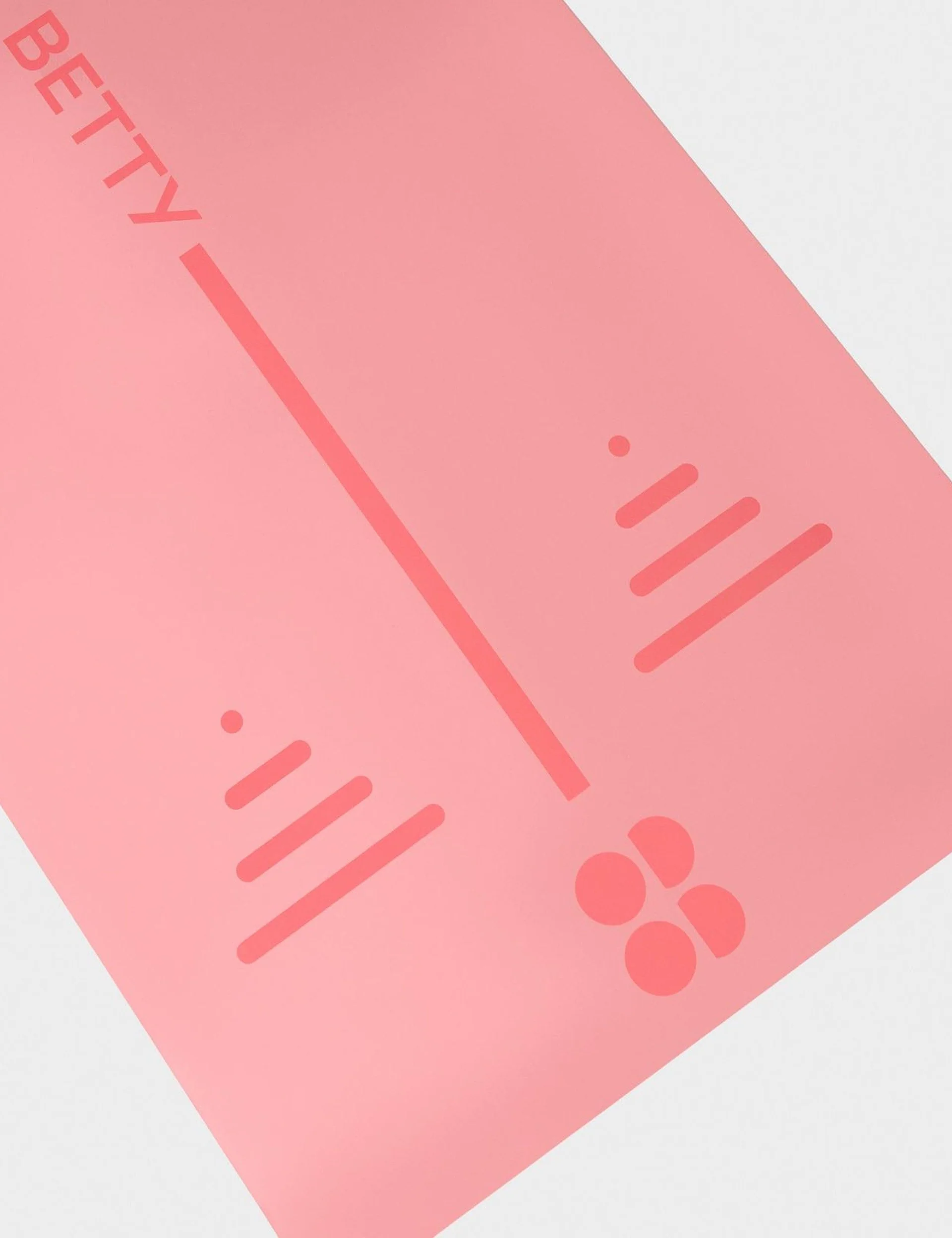 Balance Yoga Mat - Melon Pink - Image 2