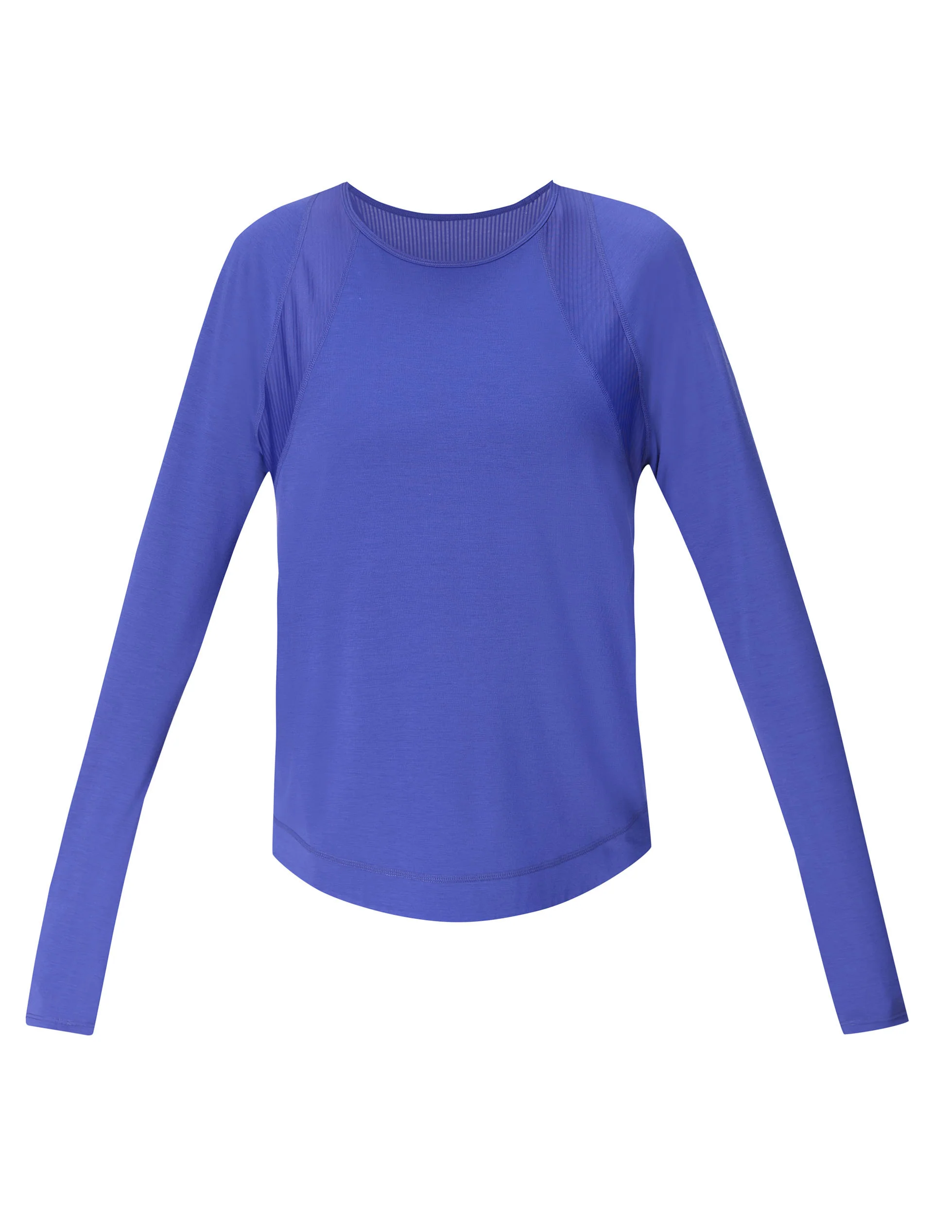 Breathe Easy Mesh Long Sleeve Top - Rich Blue - Image 6