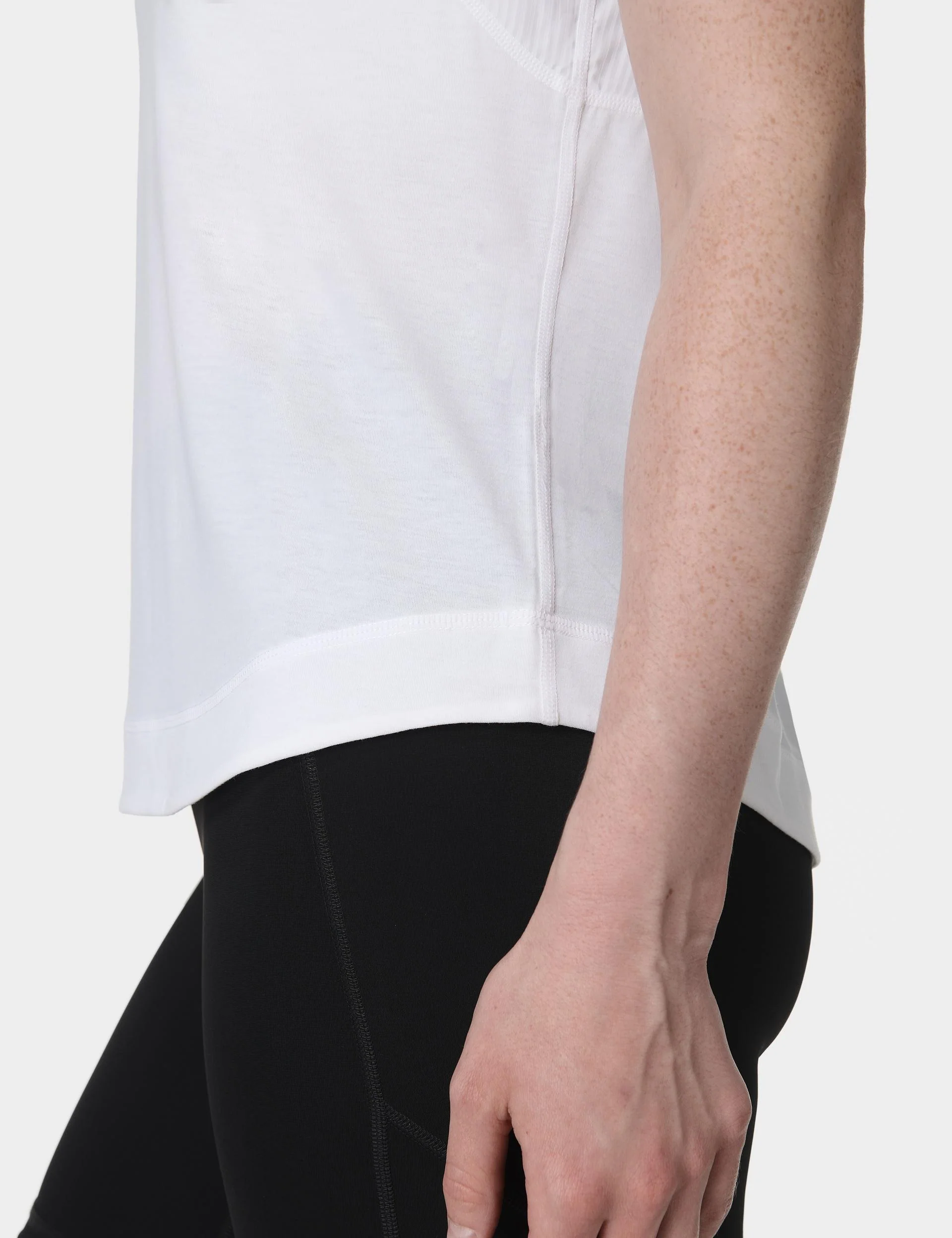 Breathe Easy Mesh T-Shirt - White - Image 4