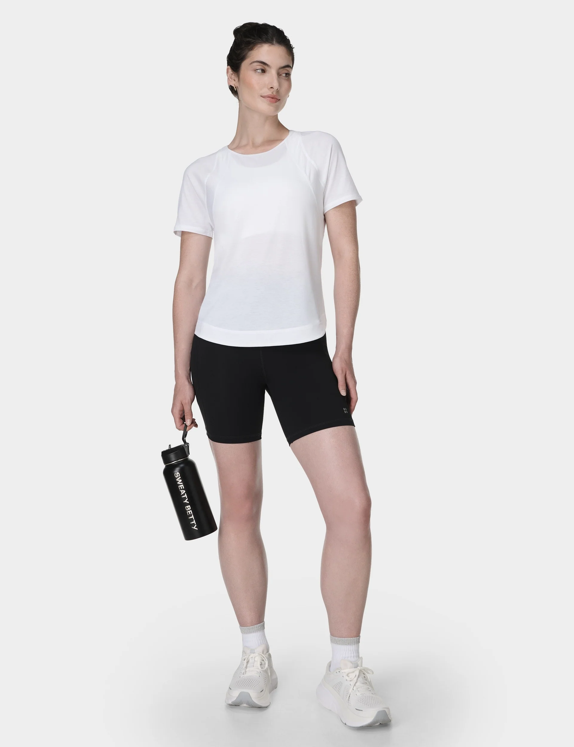 Breathe Easy Mesh T-Shirt - White - Image 6