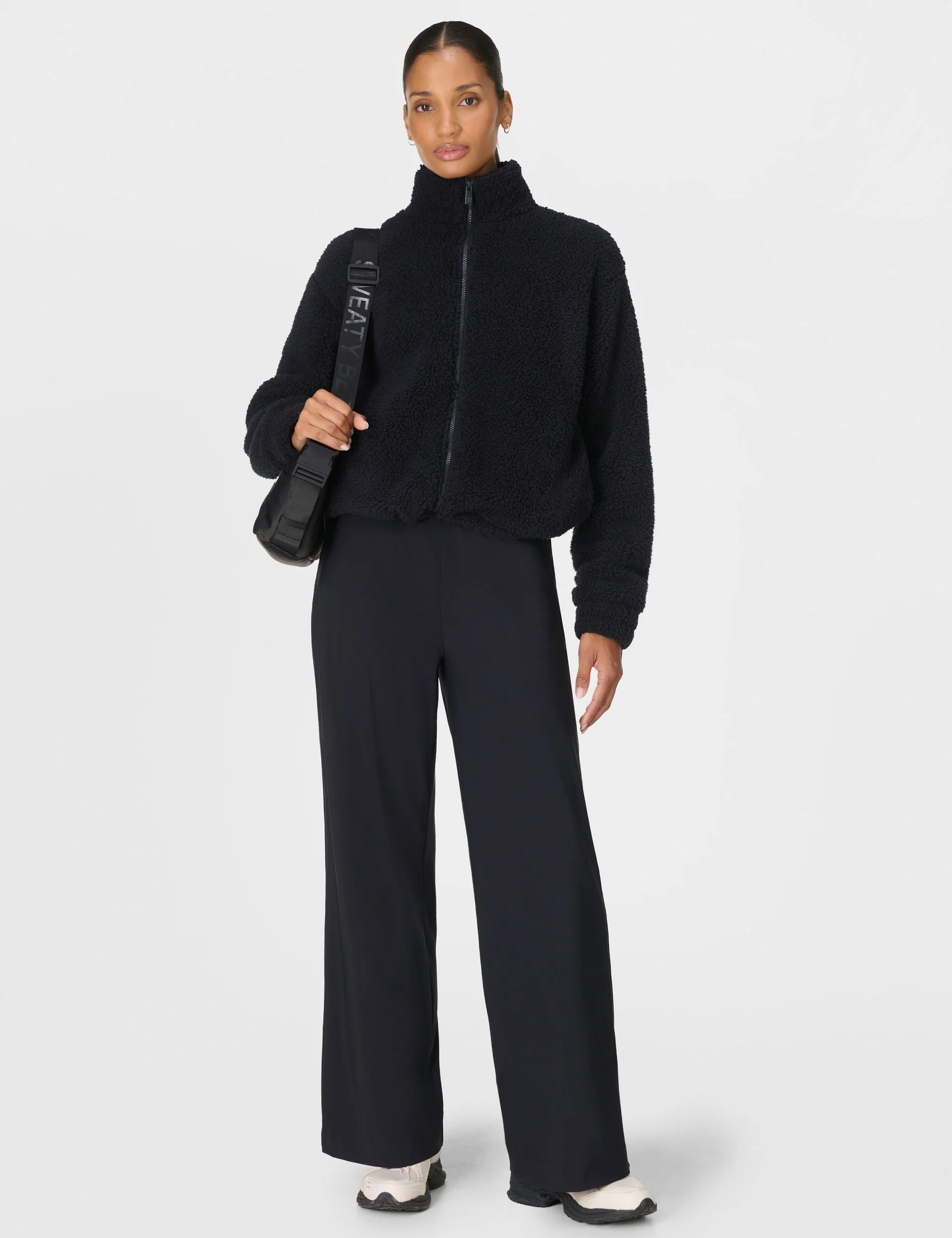 Canyon Fleece Zip Up - Black - Image 6