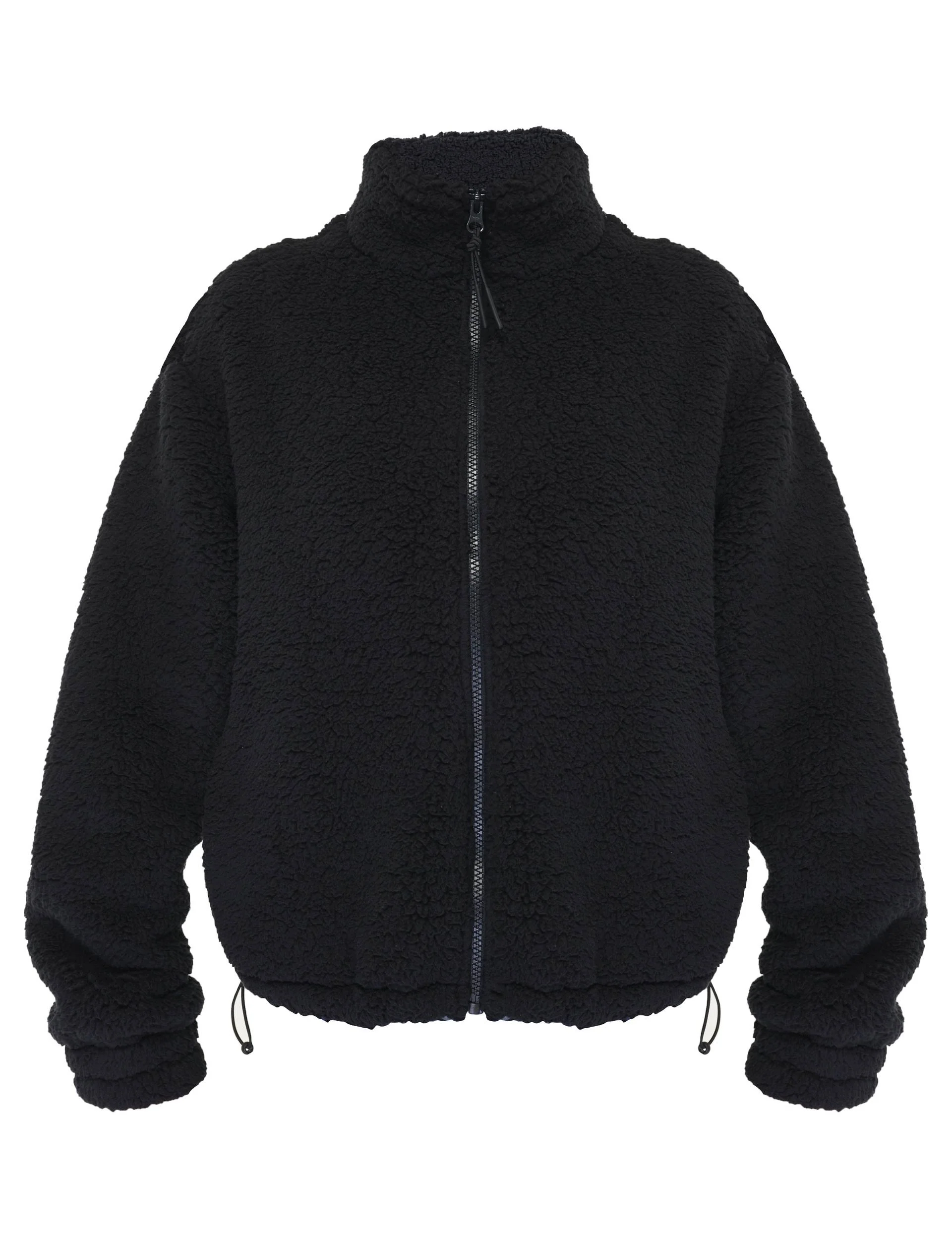 Canyon Fleece Zip Up - Black - Image 7