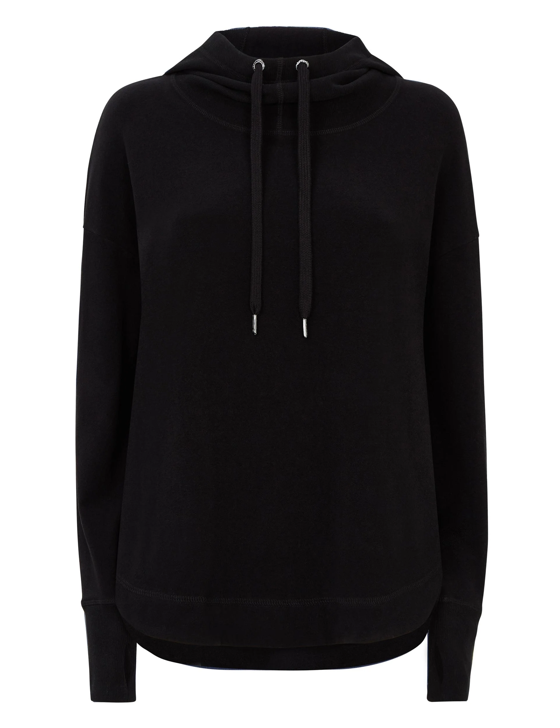 Escape Italian Fleece Hoody - Black - Image 6