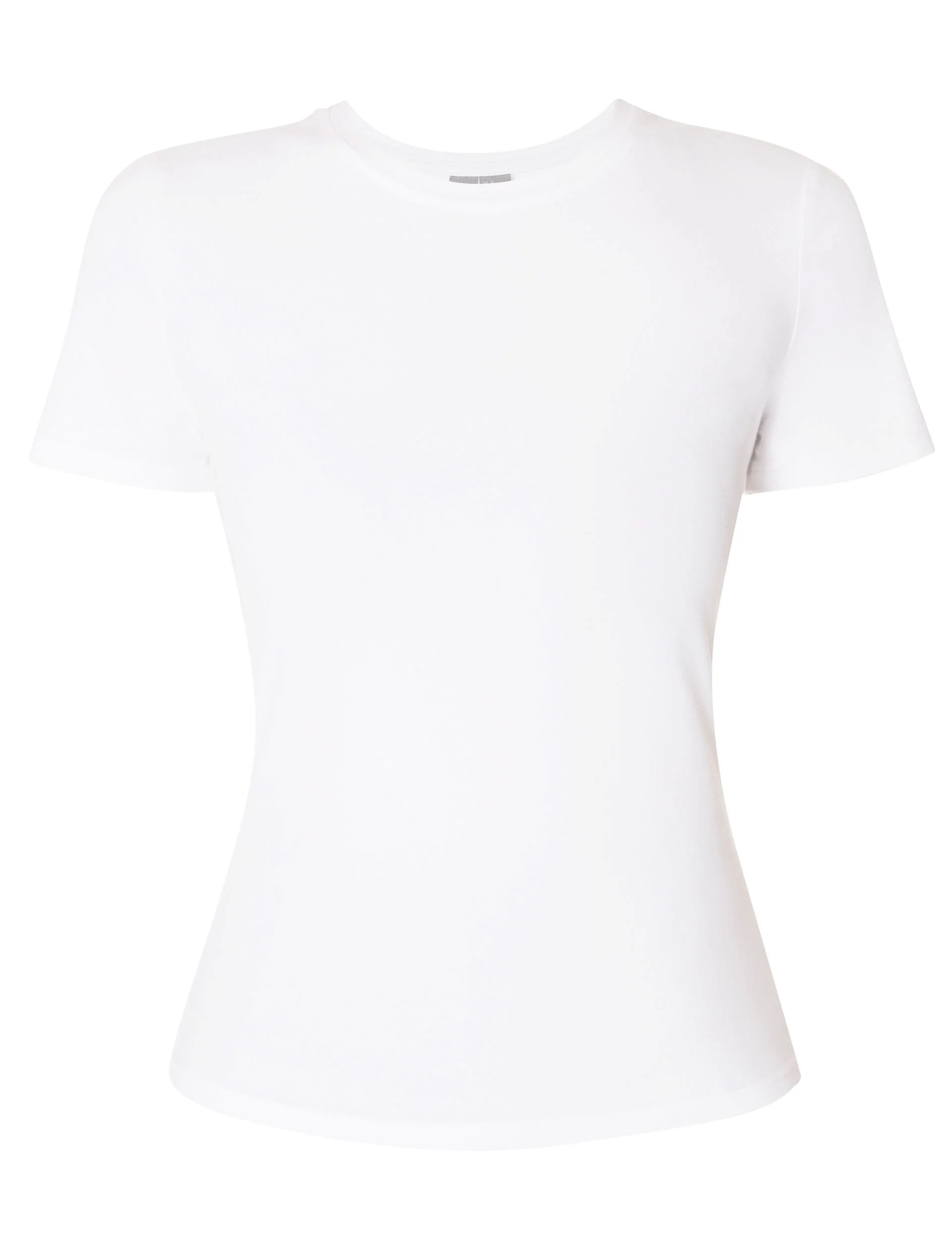 Essential Sculpt Short Sleeve Top - White - Image 6