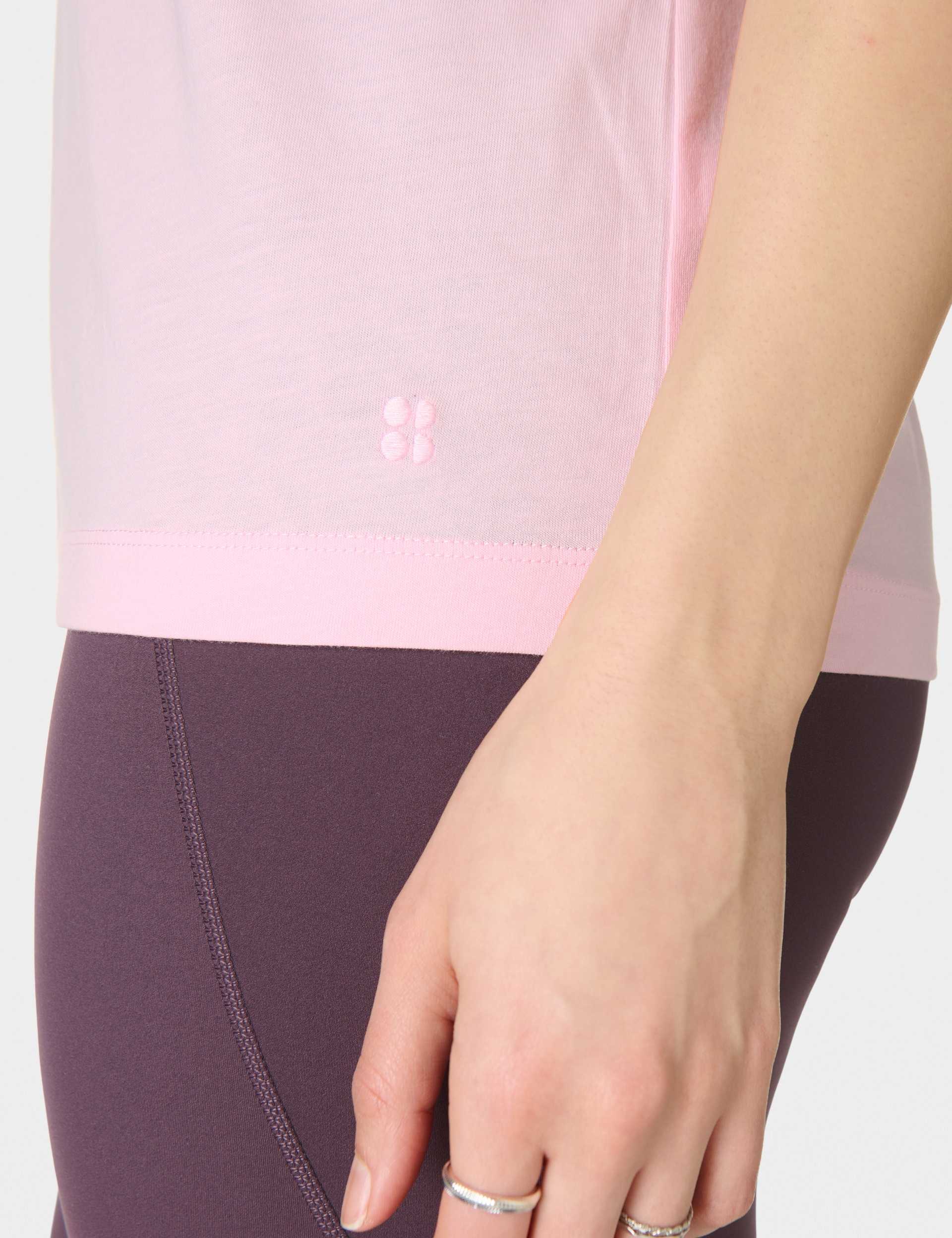 Essential Sleeveless Vest - Nerine Pink - Image 3