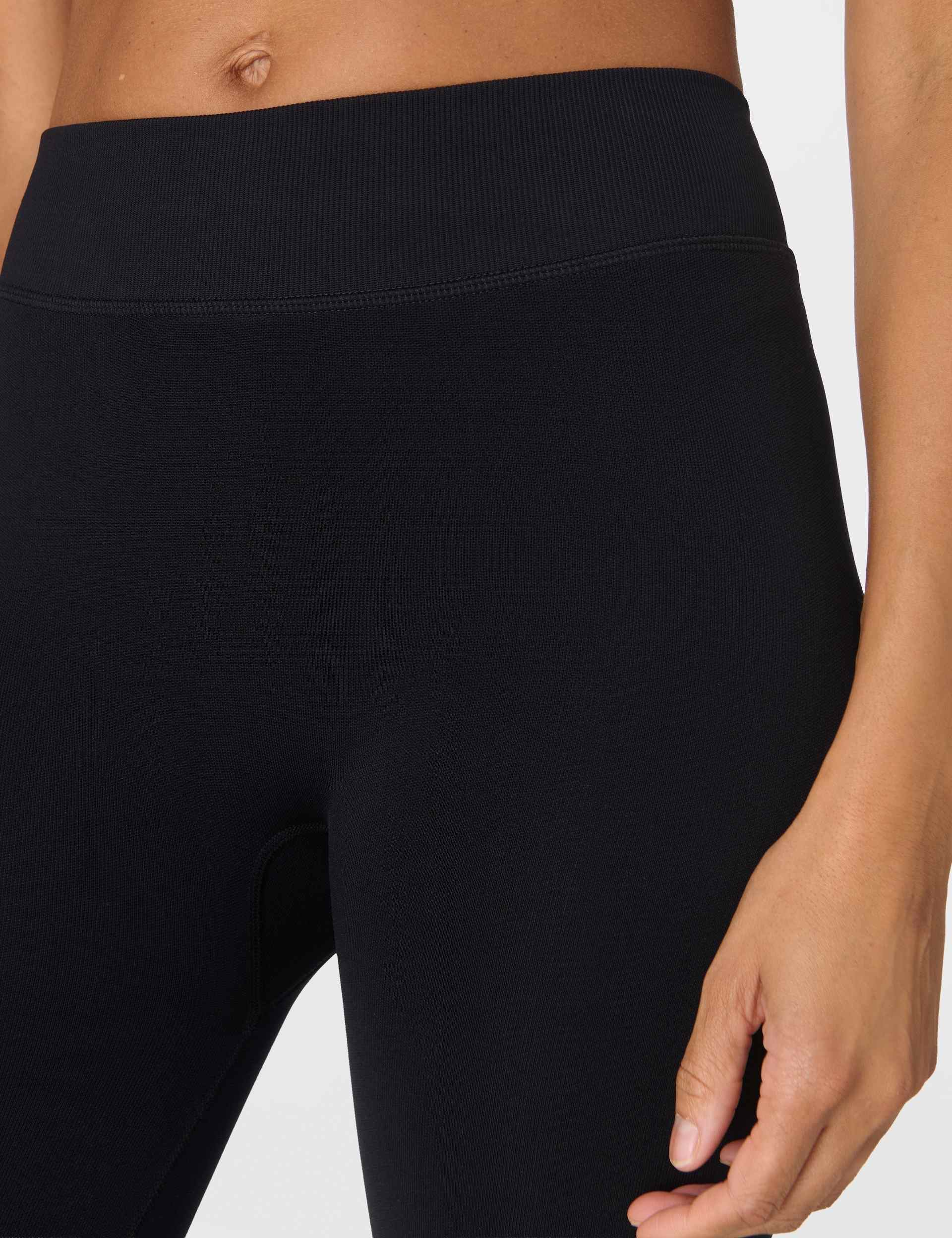 Fairisle Novelty Base Layer Legging - Black Fairisle Jacquard - Image 3