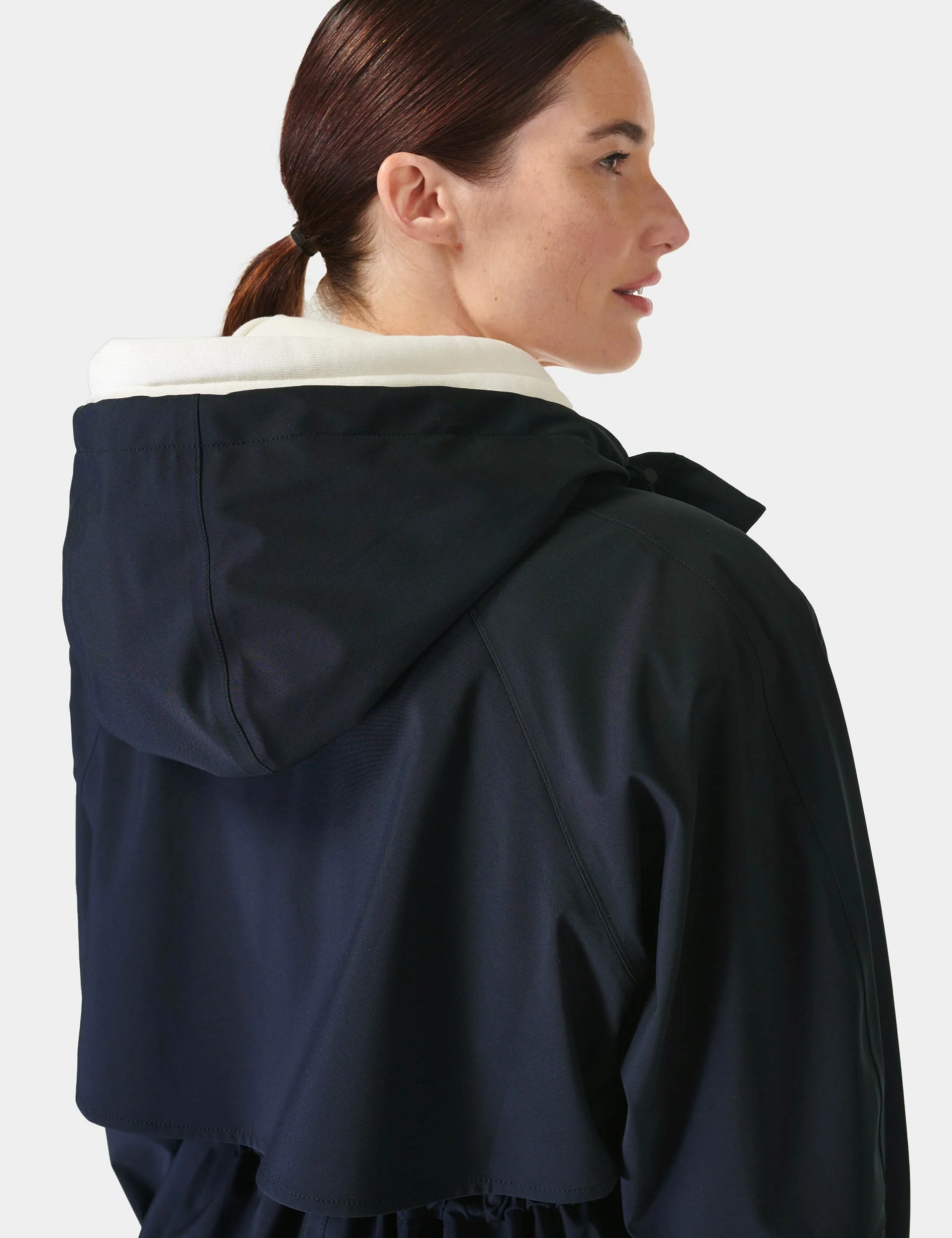 Motion Longline Parka - French Navy Blue - Image 5