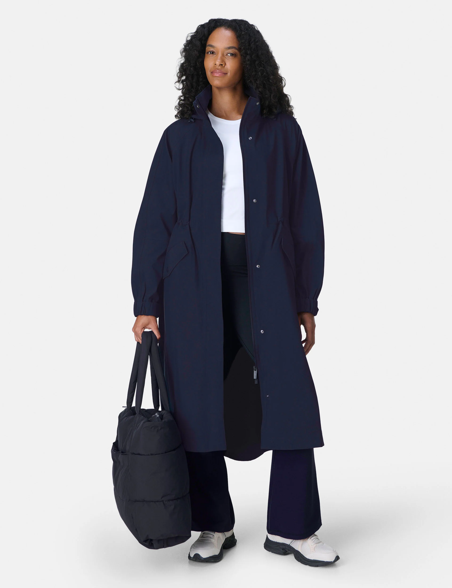 Motion Technical Longline Parka - French Navy - Image 7