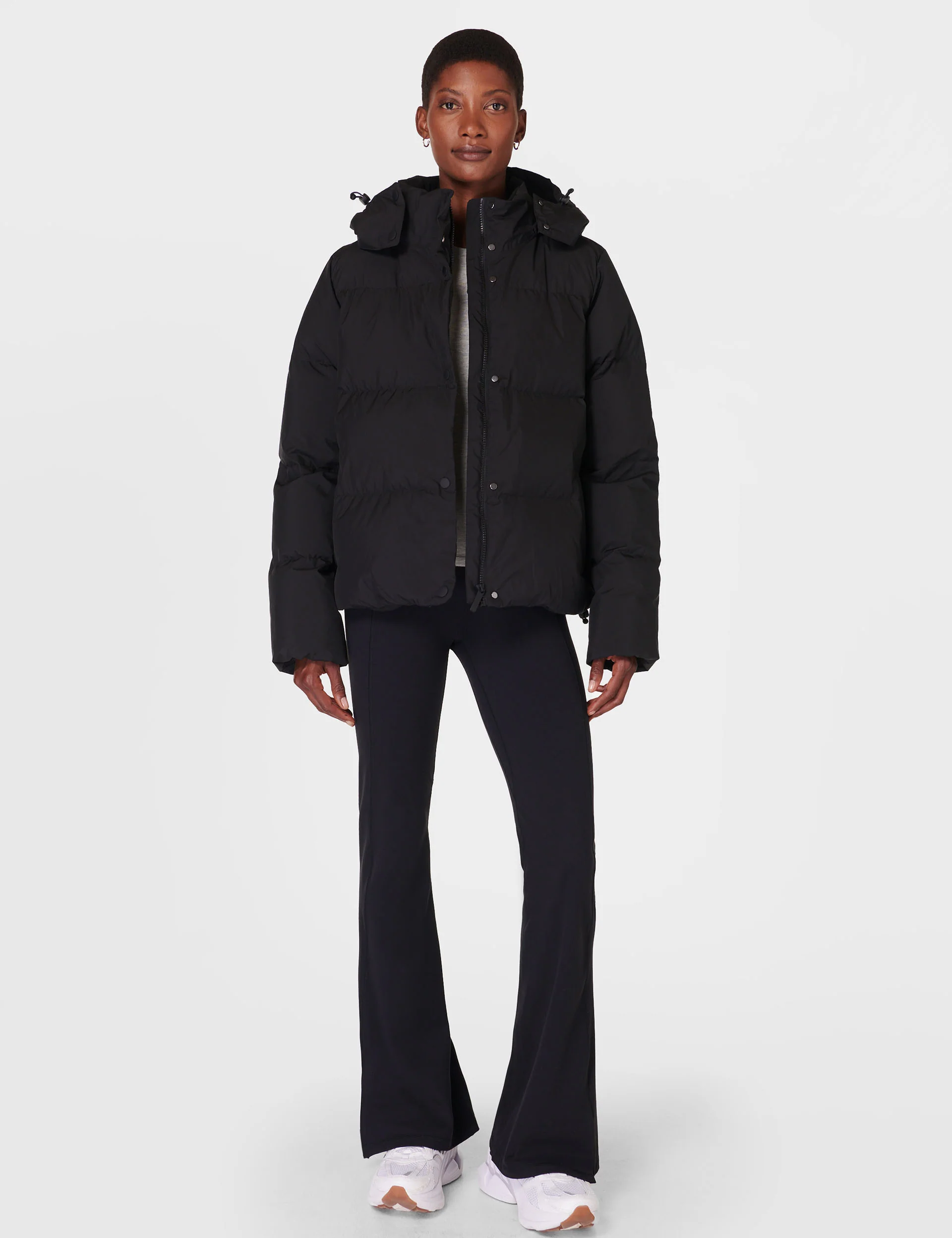 Nimbus Short Puffer - Black - Image 7