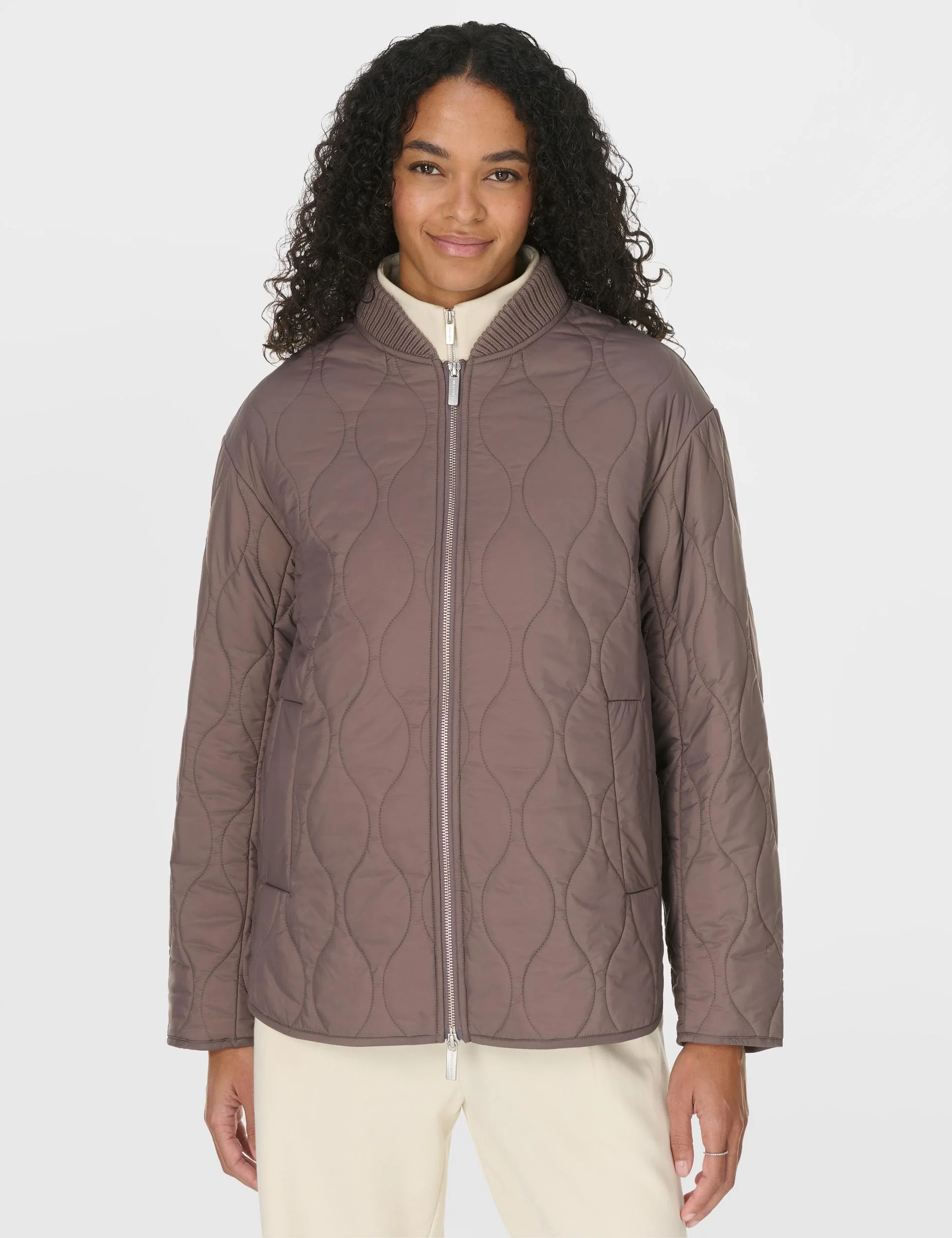 On the Move Jacket - Taupe Brown
