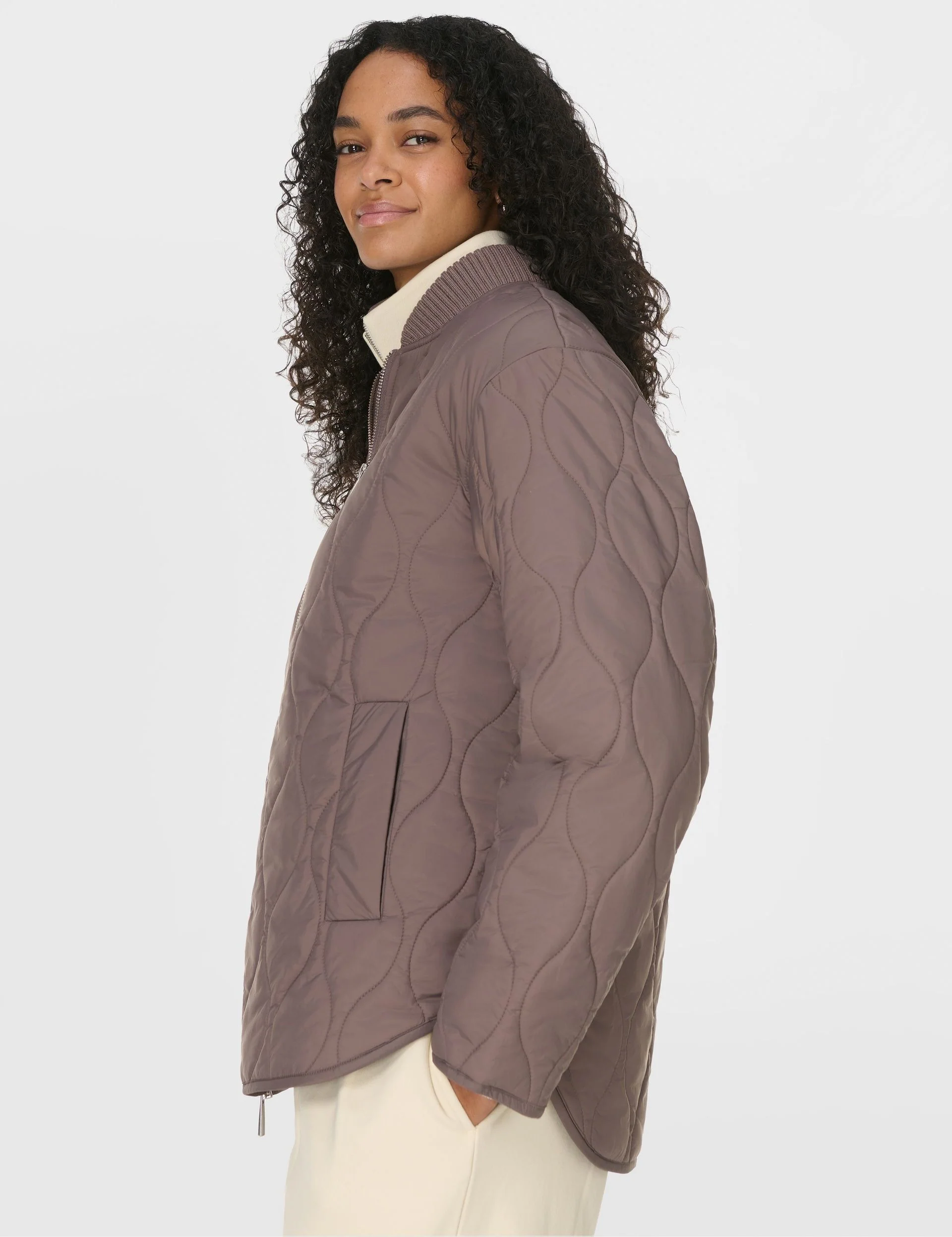 On the Move Jacket - Taupe Brown - Image 6