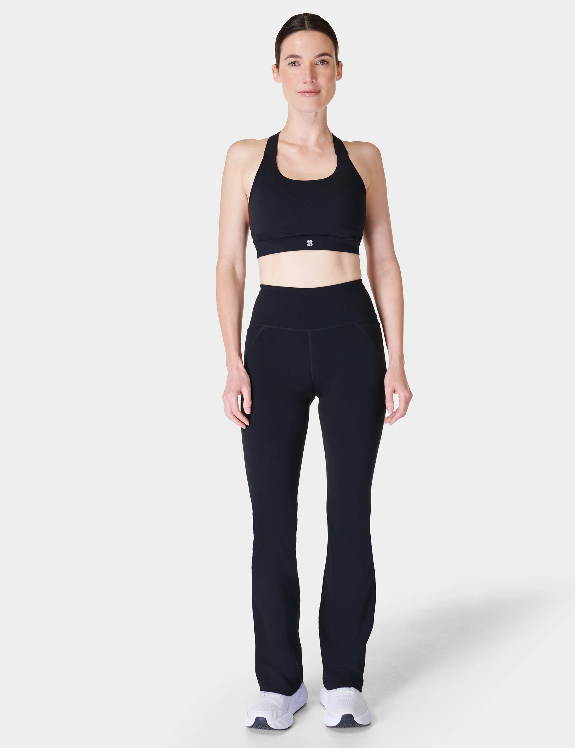 Power 32 Workout Boot Cut Trouser - Black - Image 5