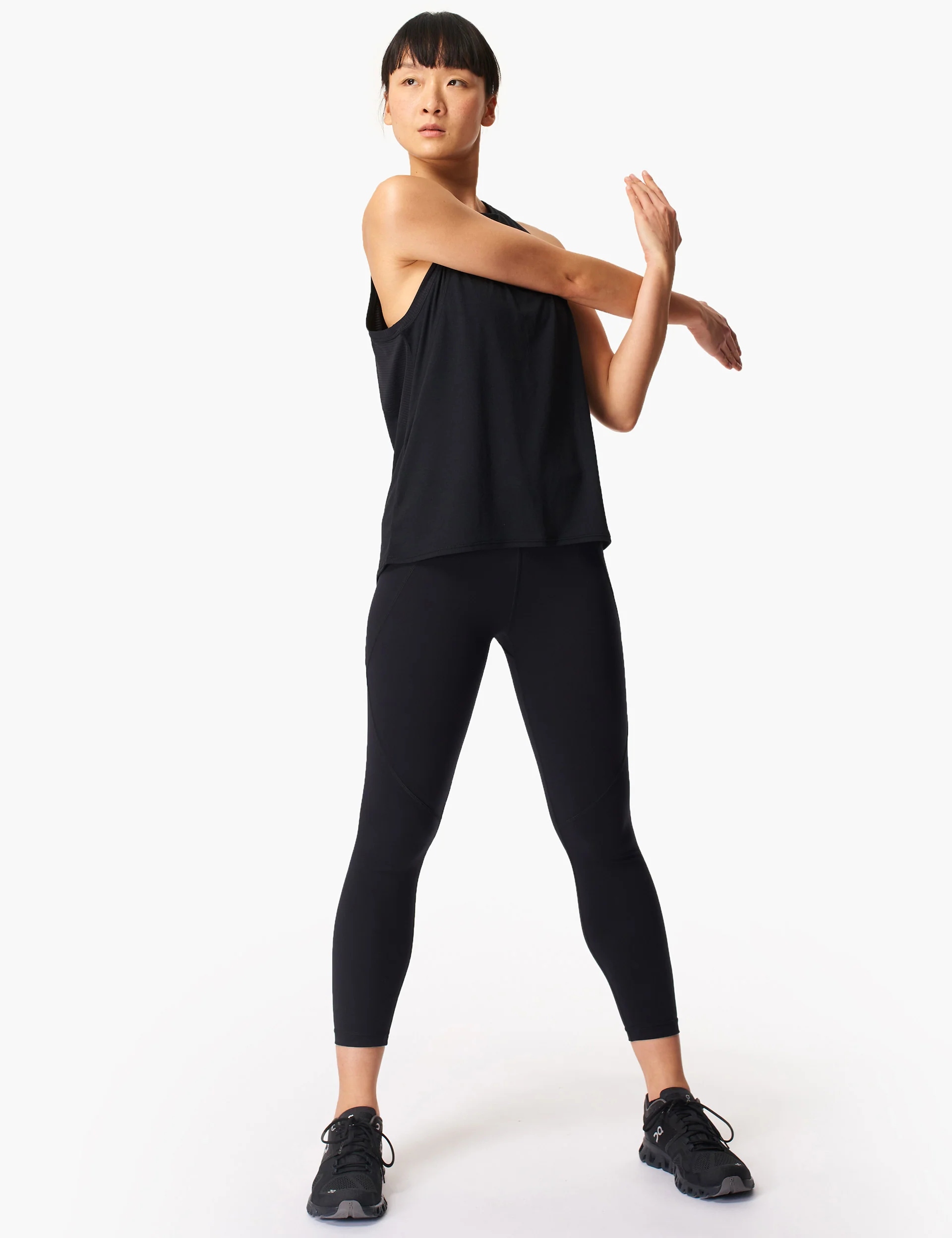 Power 7/8 Gym Leggings - Black - Image 4
