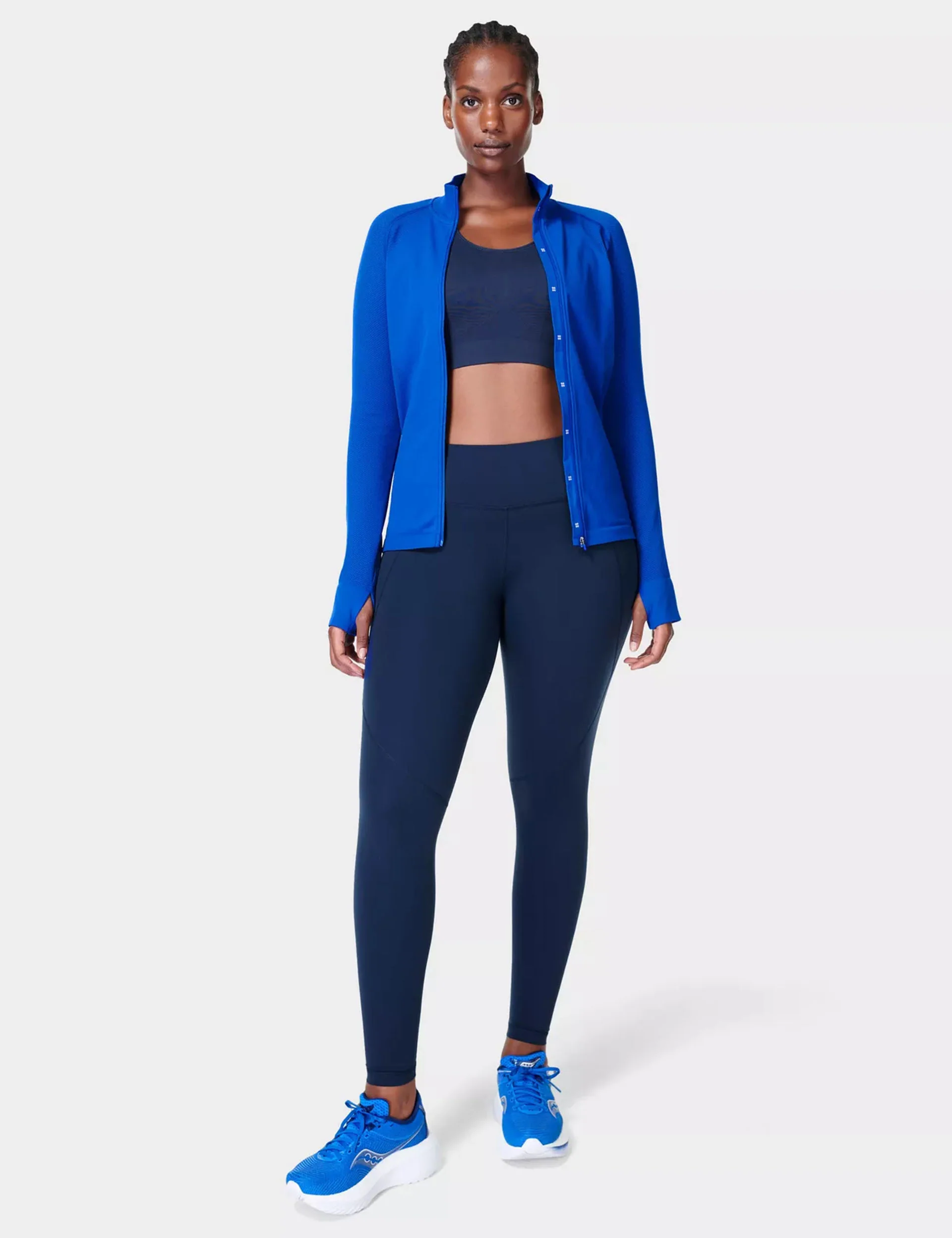 Power Gym Leggings - Navy Blue - Image 8