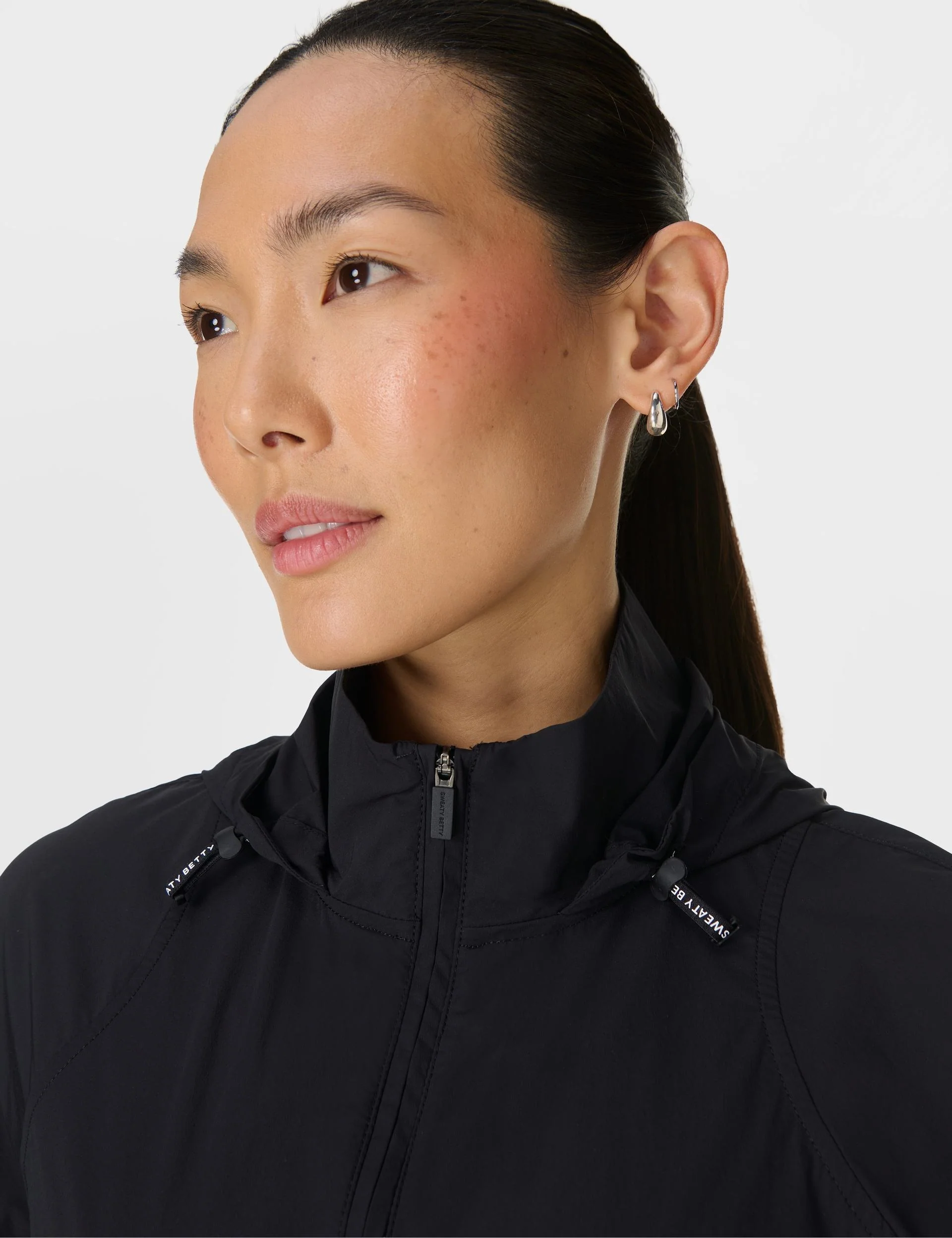 Runners High Packaway Jacket - Black - Image 3