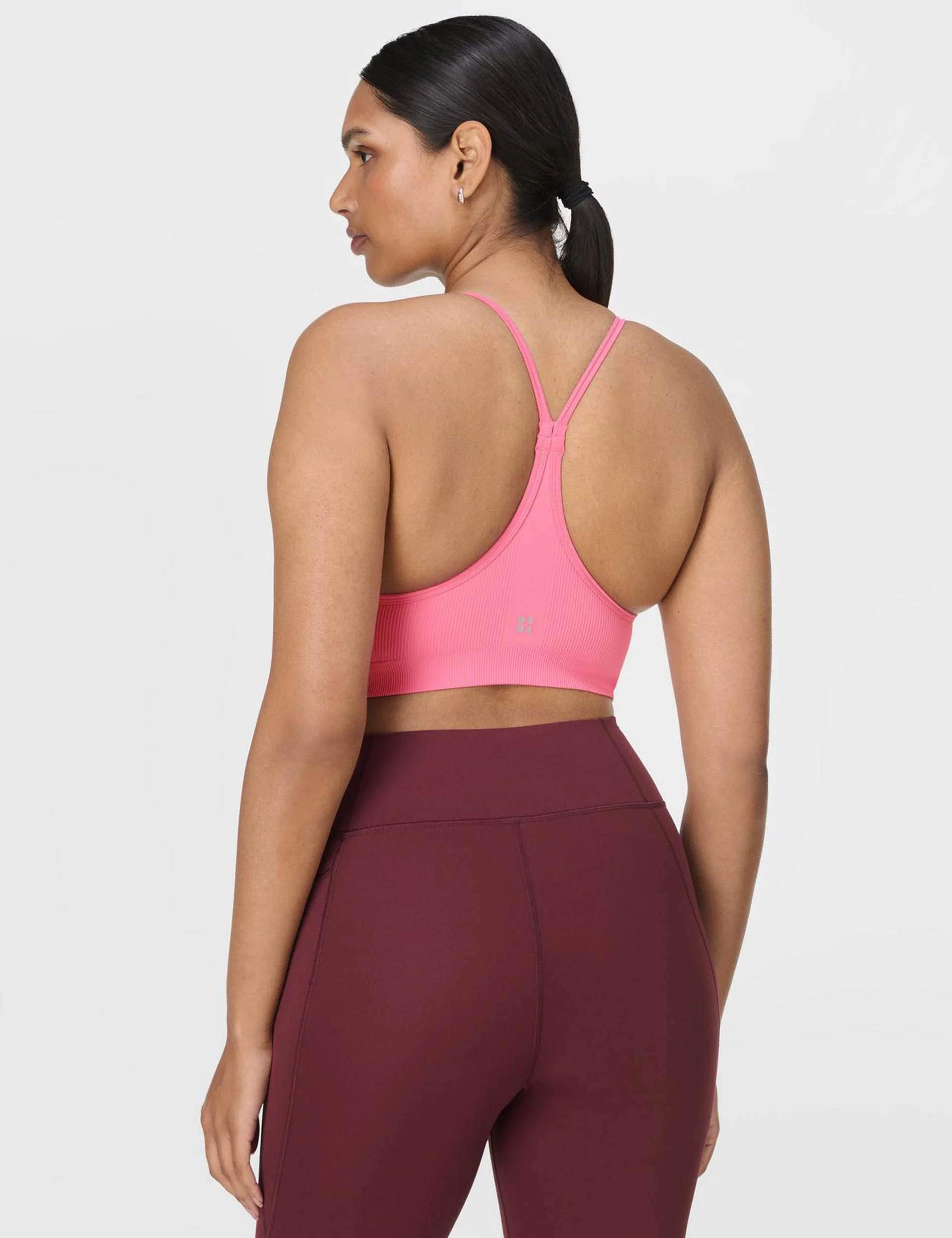 Spirit Restored Yoga Bra - Lollipop Pink - Image 2