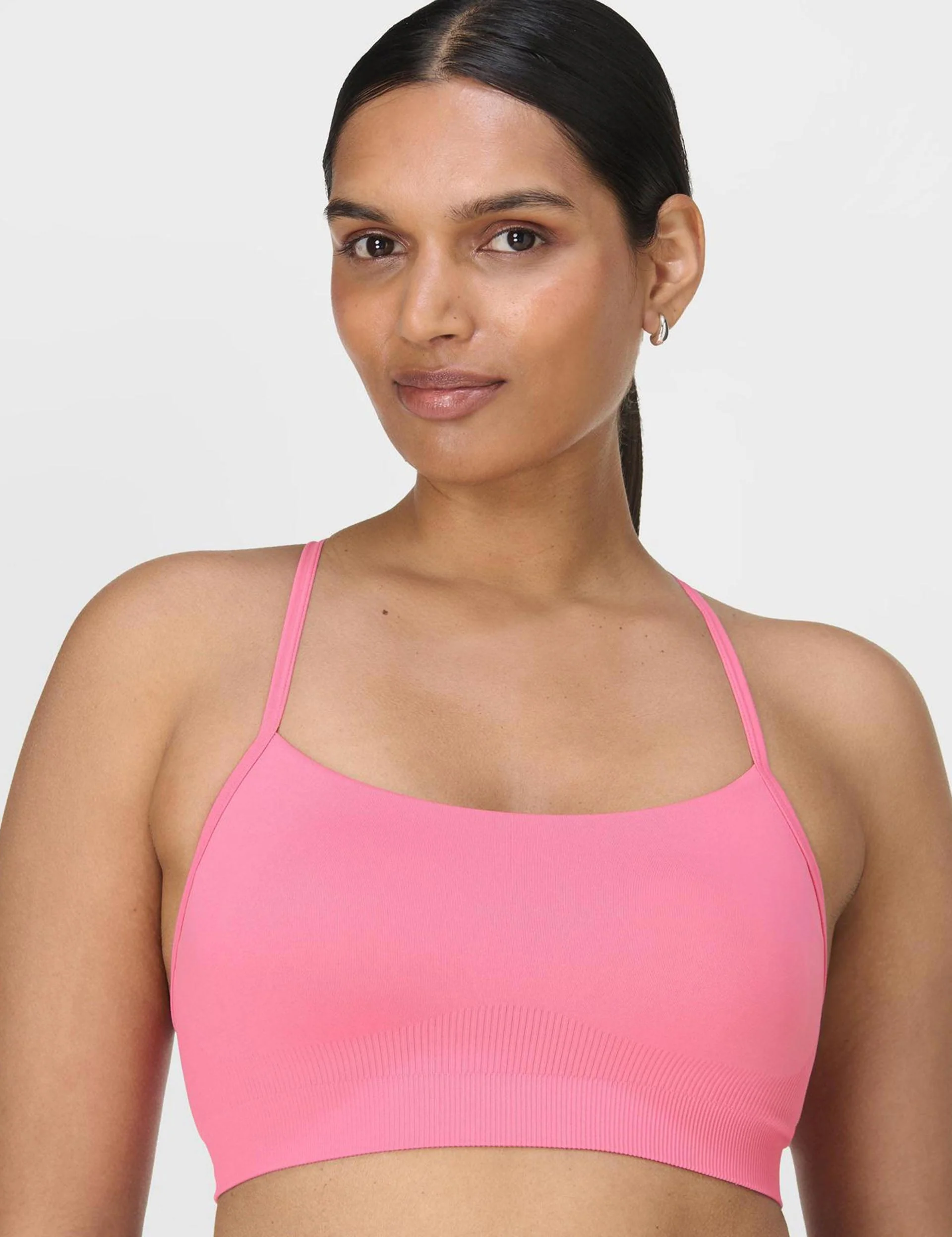 Spirit Restored Yoga Bra - Lollipop Pink - Image 3