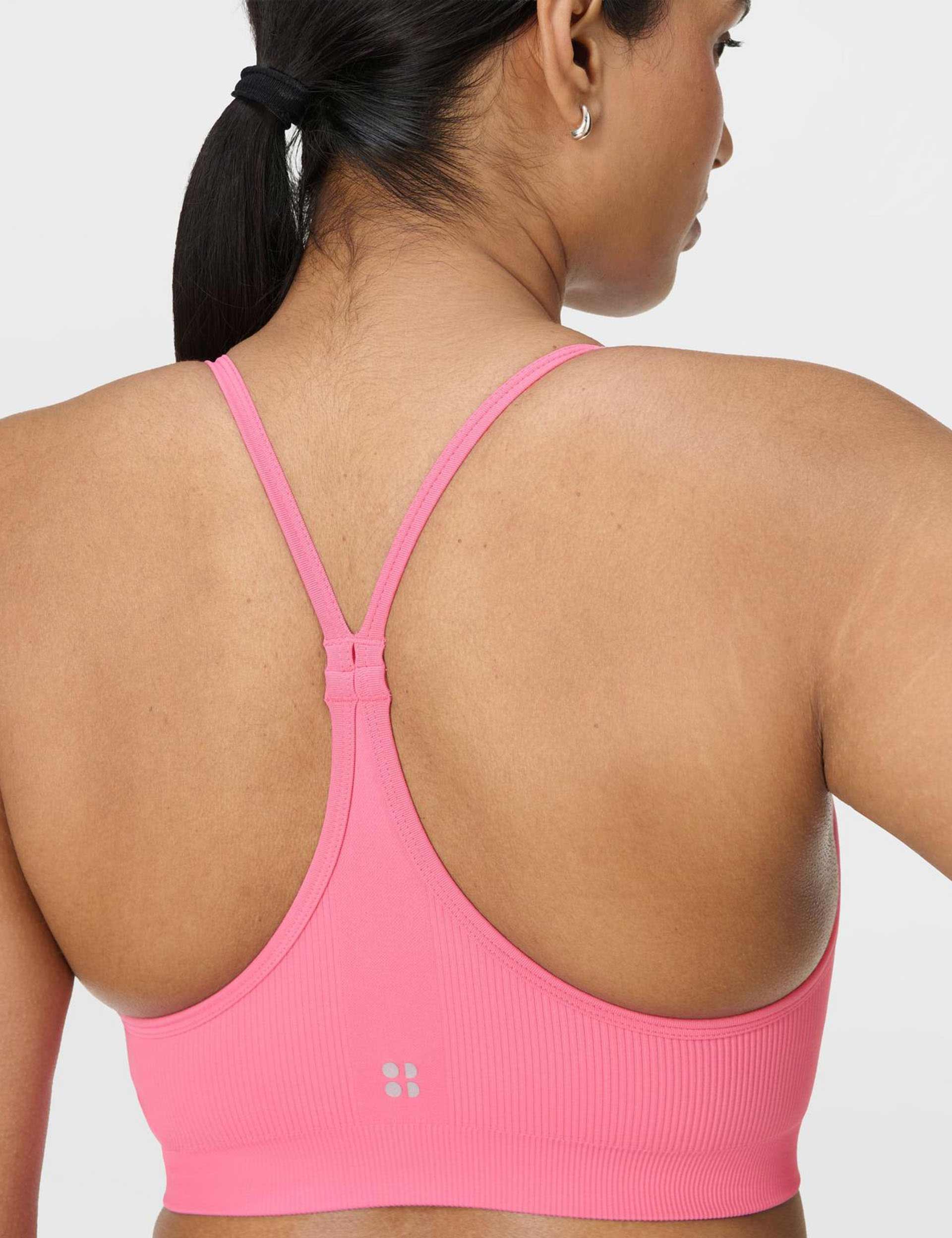 Spirit Restored Yoga Bra - Lollipop Pink - Image 4
