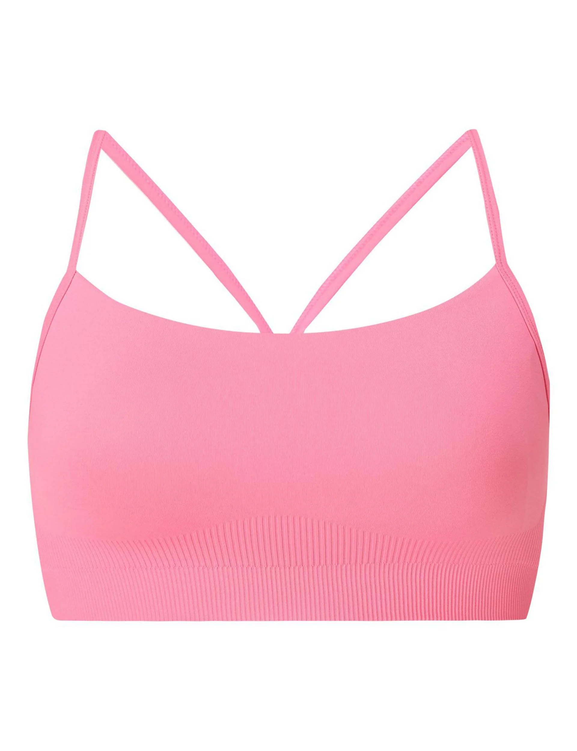 Spirit Restored Yoga Bra - Lollipop Pink - Image 6