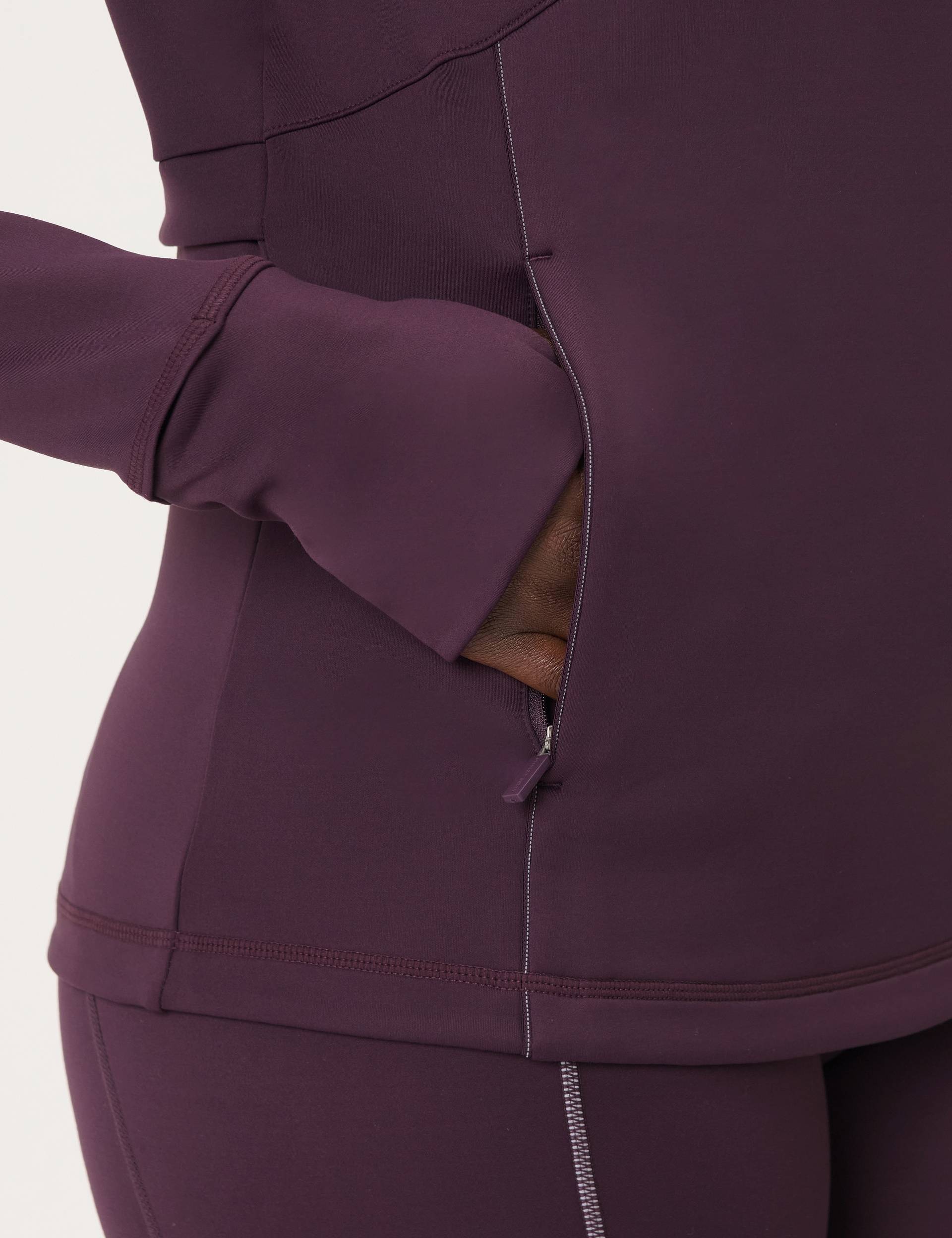 Therma Half Zip Midlayer - Neptune Purple - Image 5