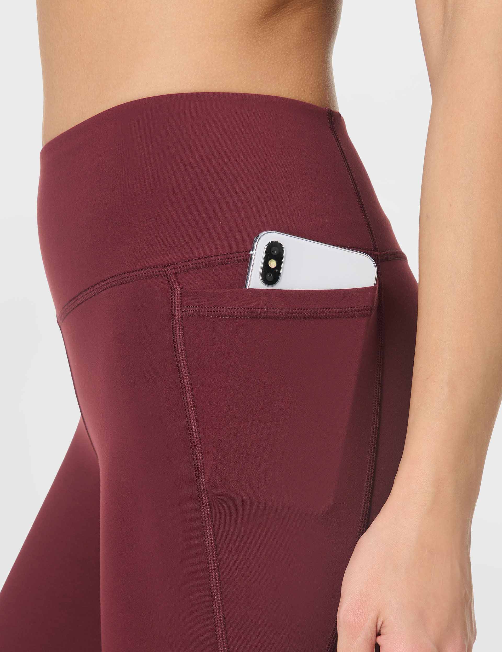 Ultimate Studio 7/8 Legging - Garnet Red - Image 3