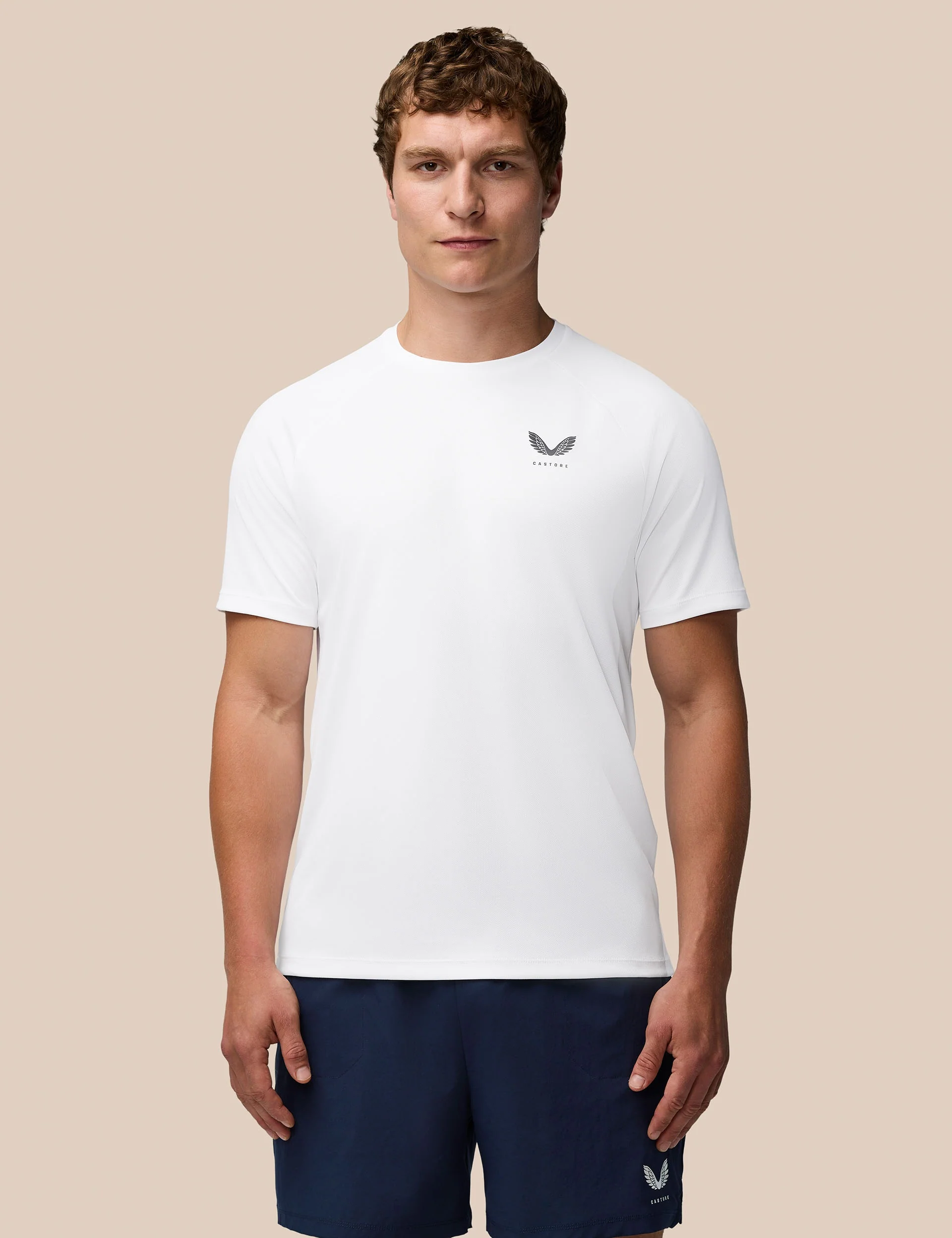 T-Shirt - White/Midnight Navy