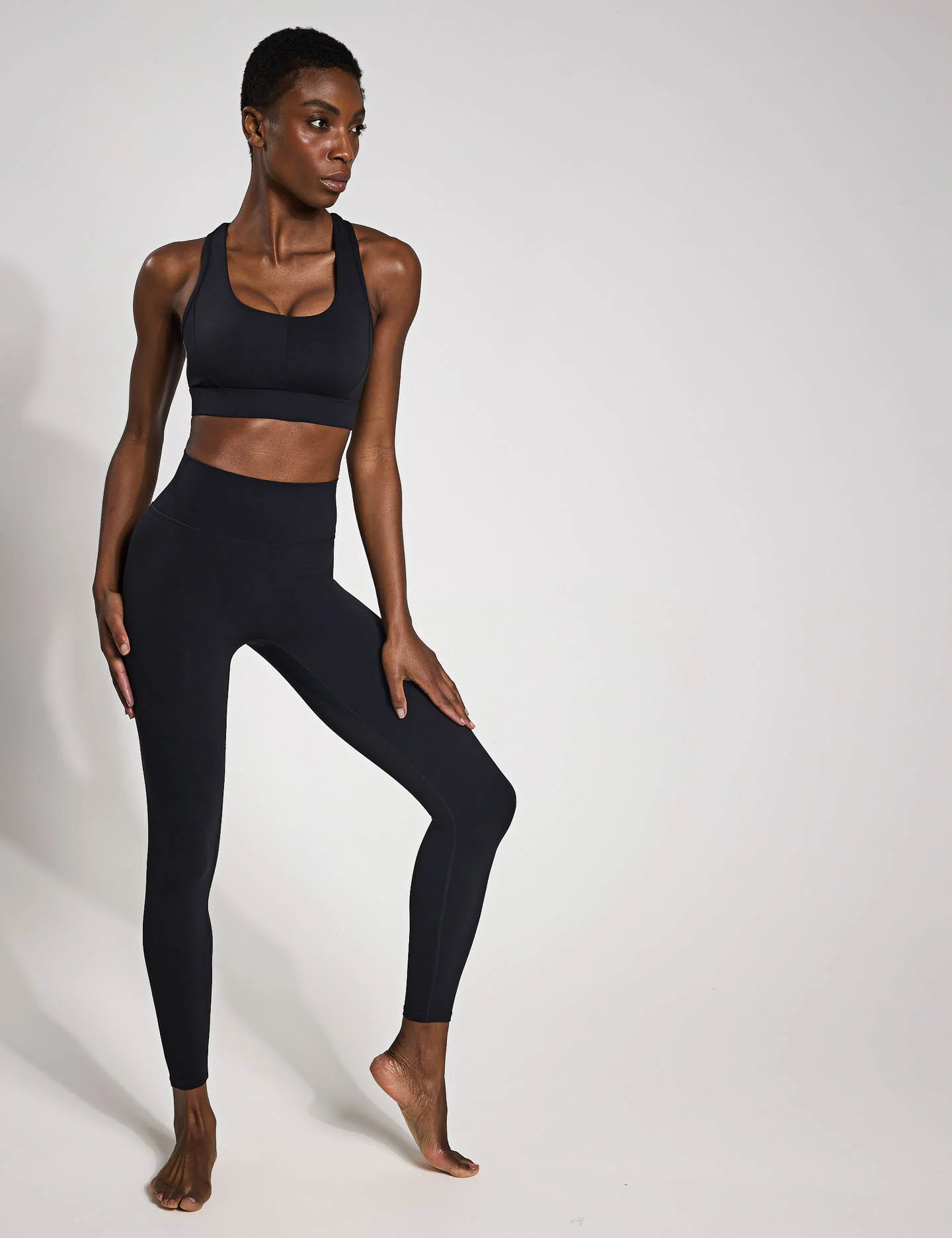 Chloe Cloud-Core Legging - Black - Image 4