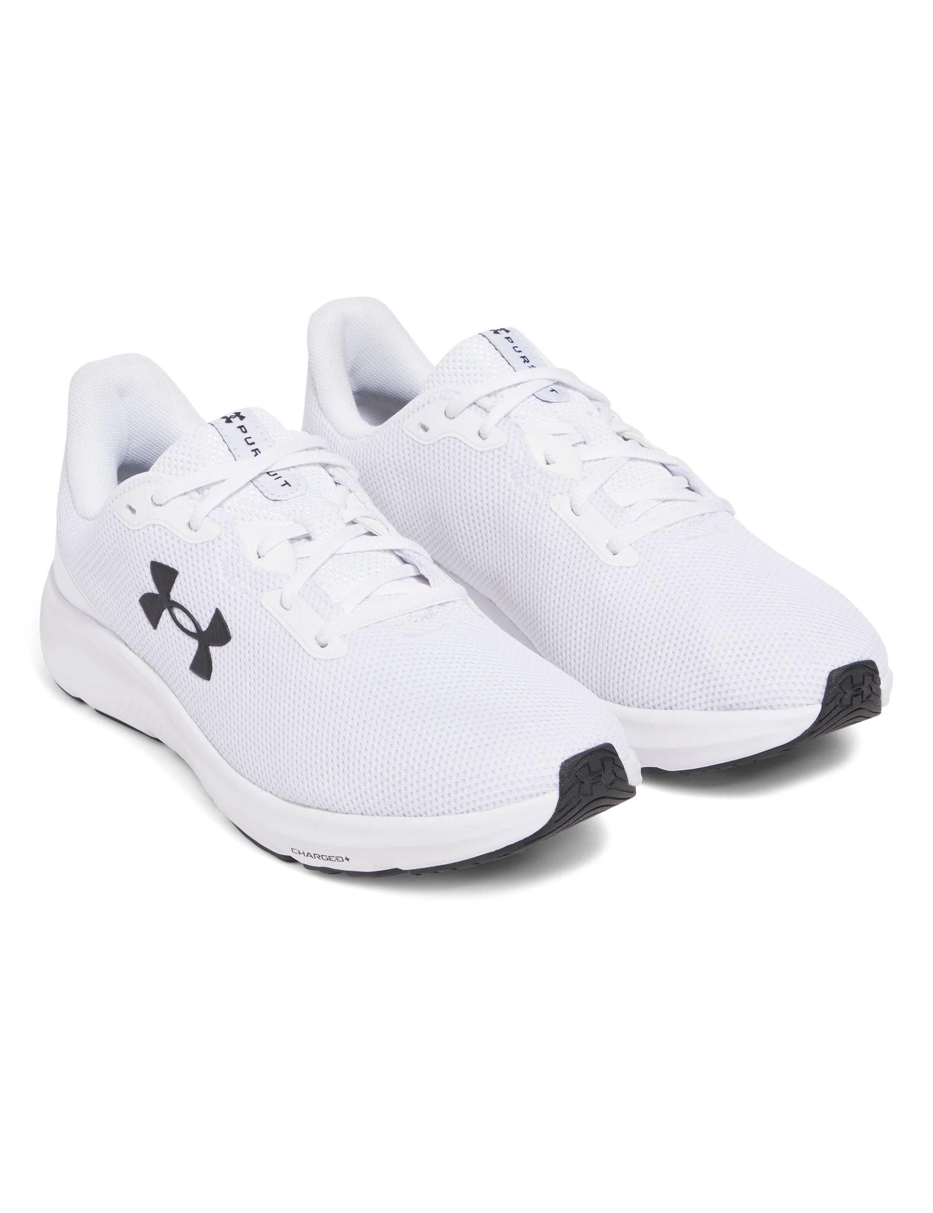 Charged Pursuit 4 - White/White/Black - Image 2