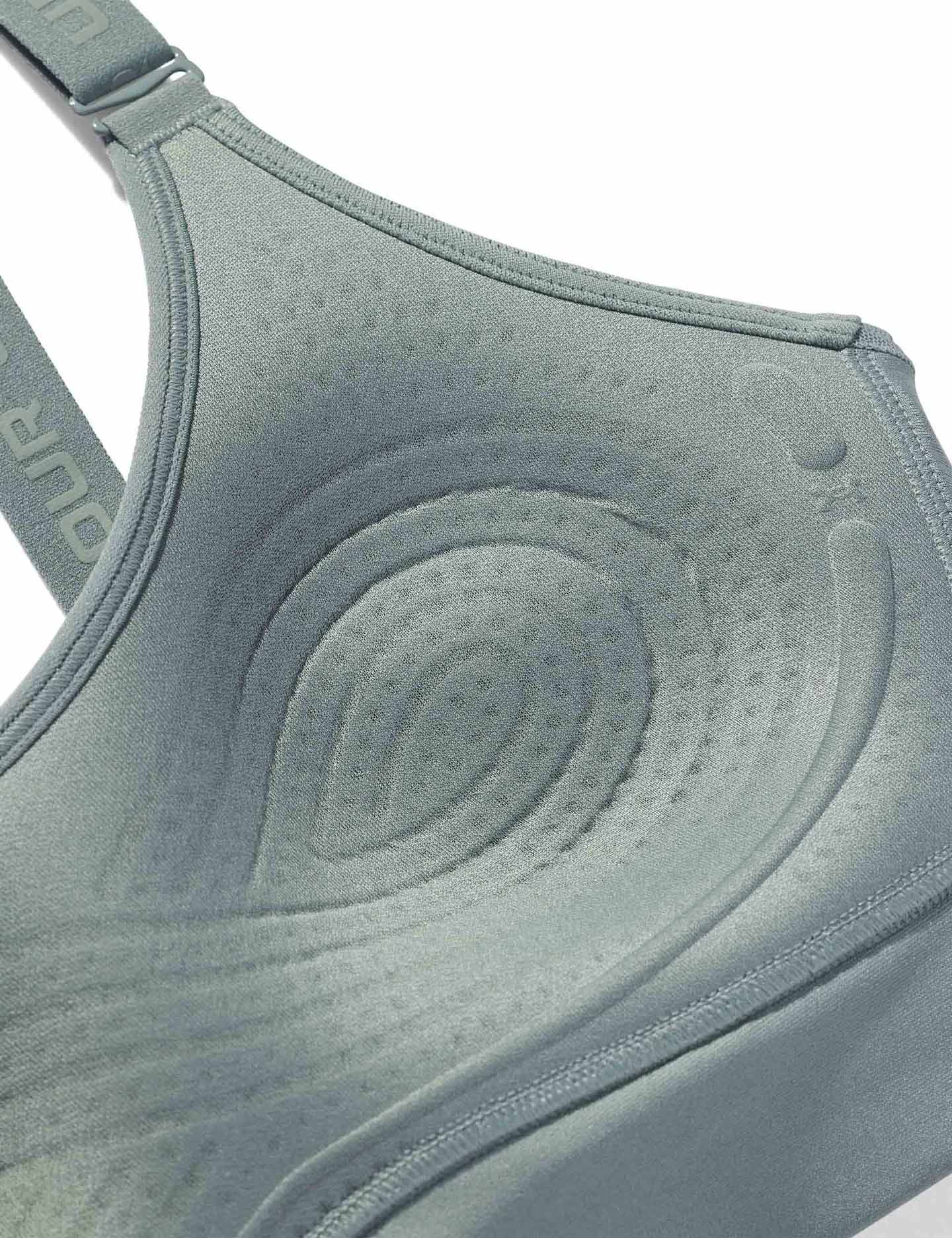 Infinity 2.0 Mid Sports Bra - Silica Green - Image 3