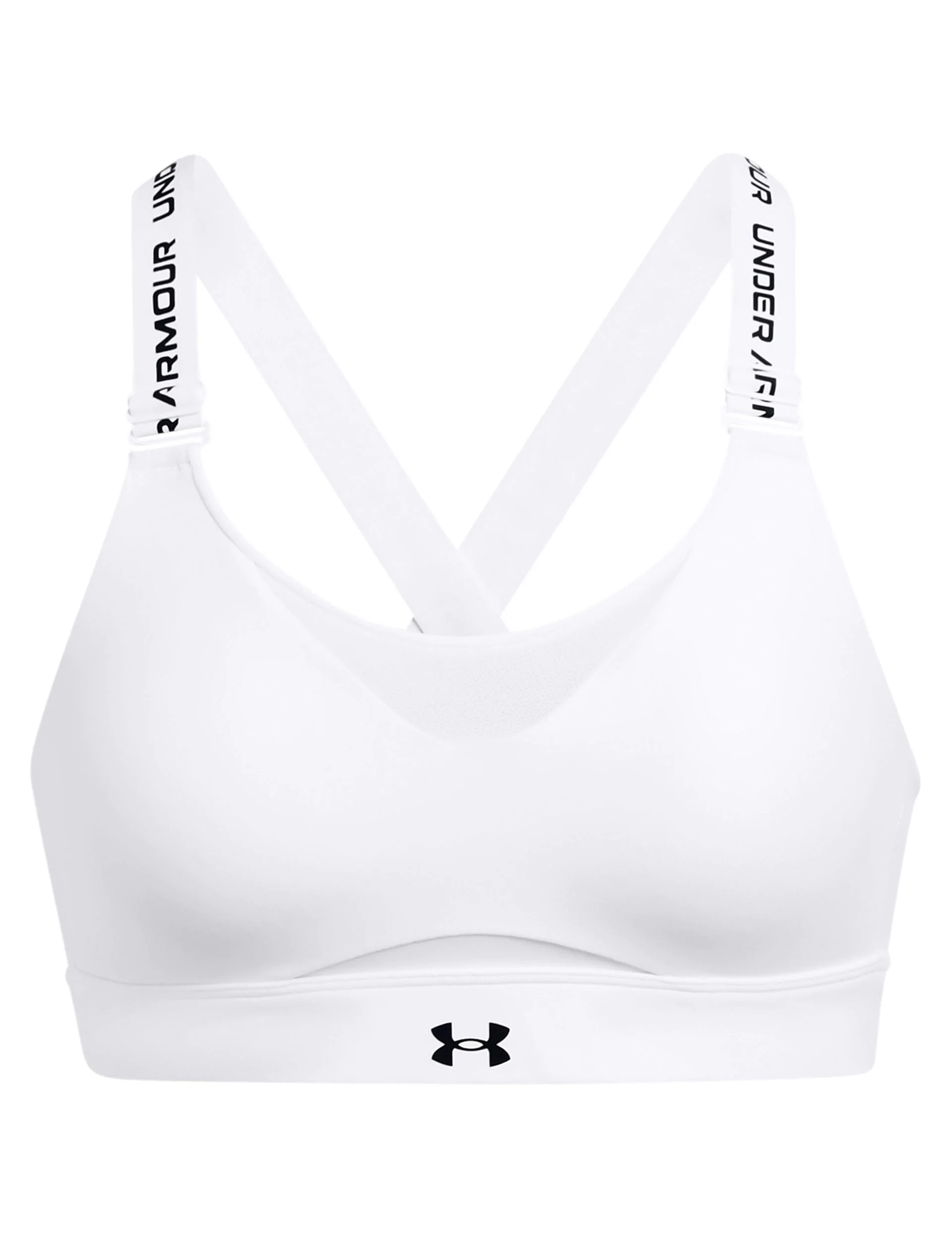 Infinity 2.0 High Sports Bra - White - Image 5