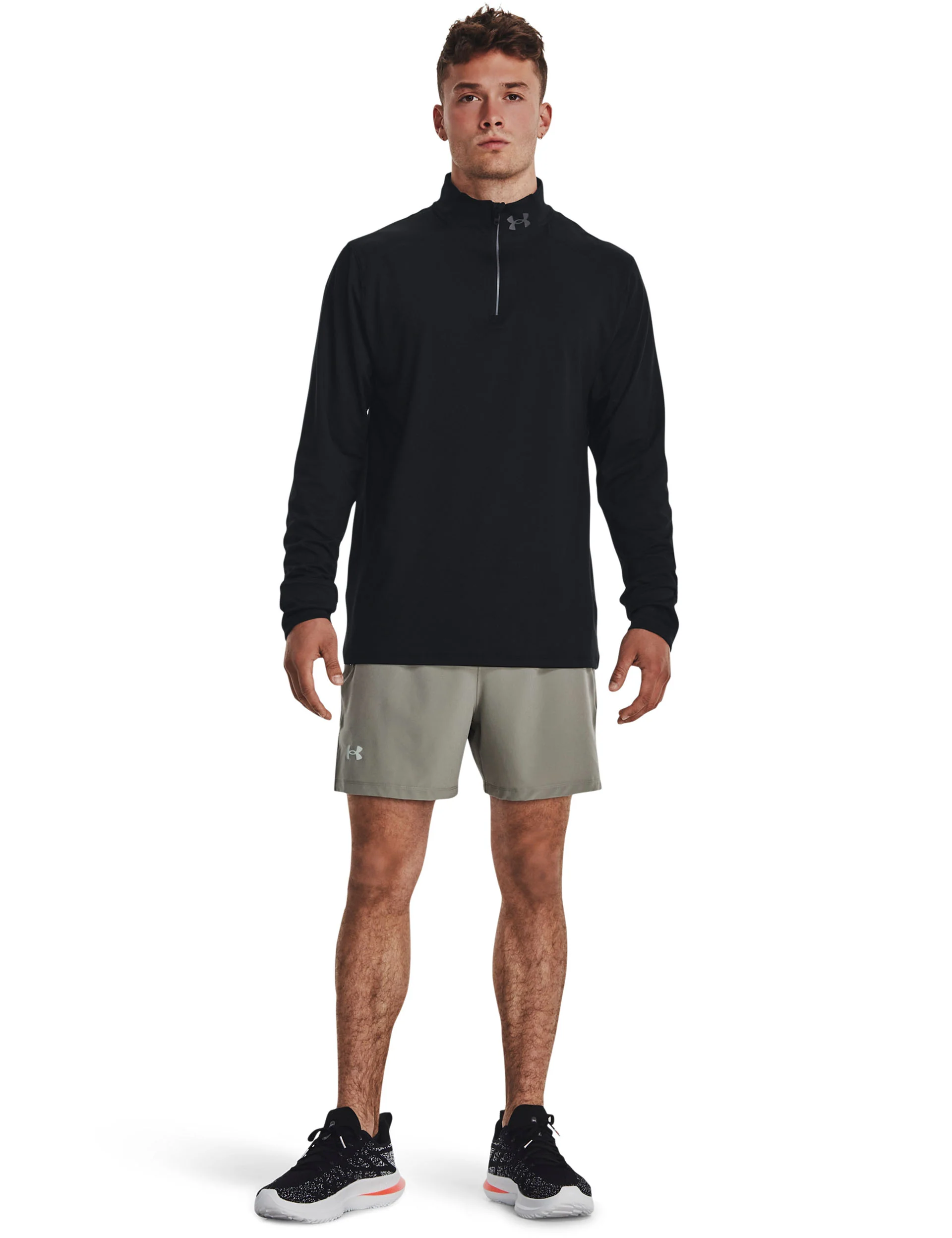 Launch Pro 1/4 Zip - Black/Black/Reflective - Image 5