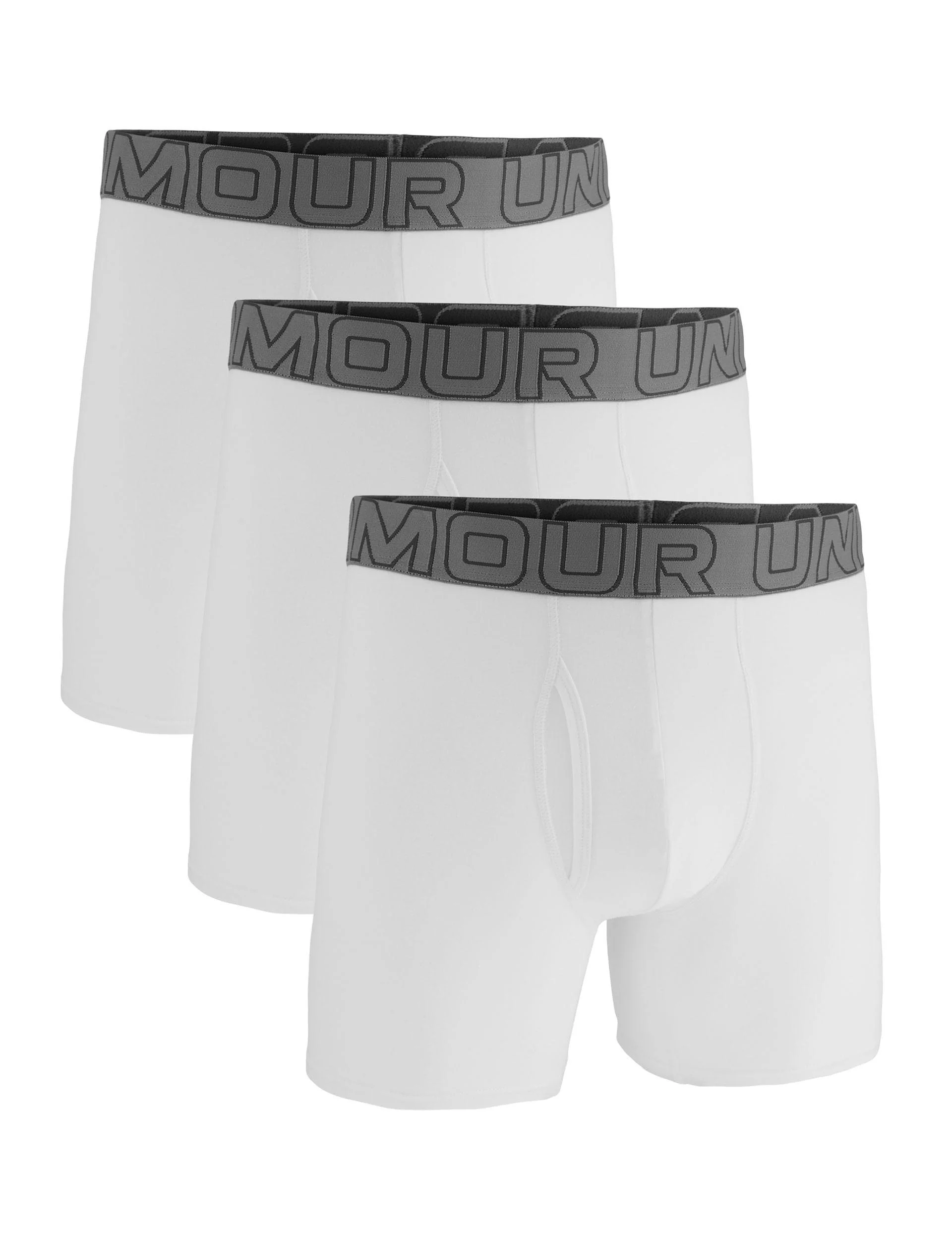 Performance Cotton- Solid 6” 3Pk - White - Image 2