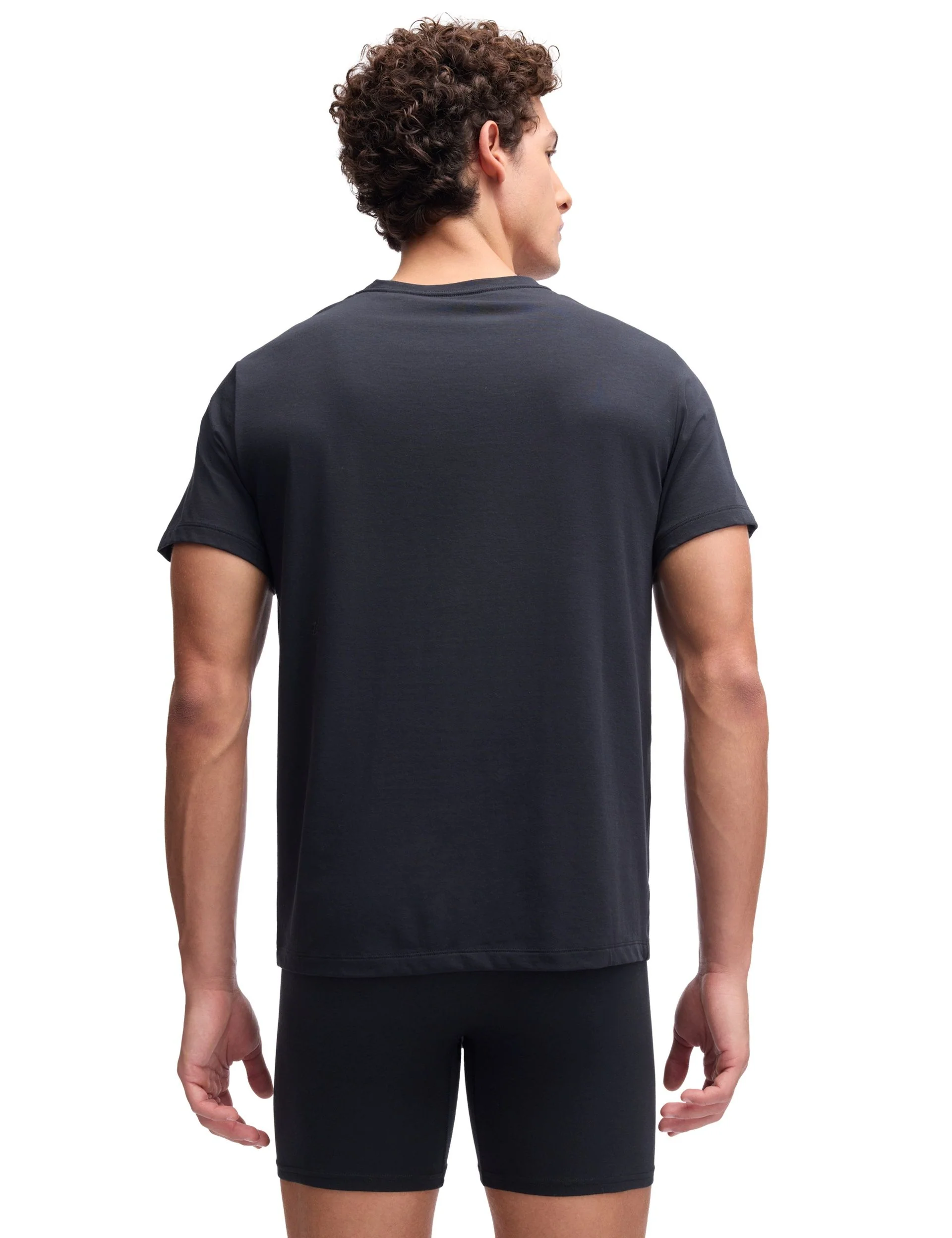 Performance Cotton Undershirt - Black - Image 2
