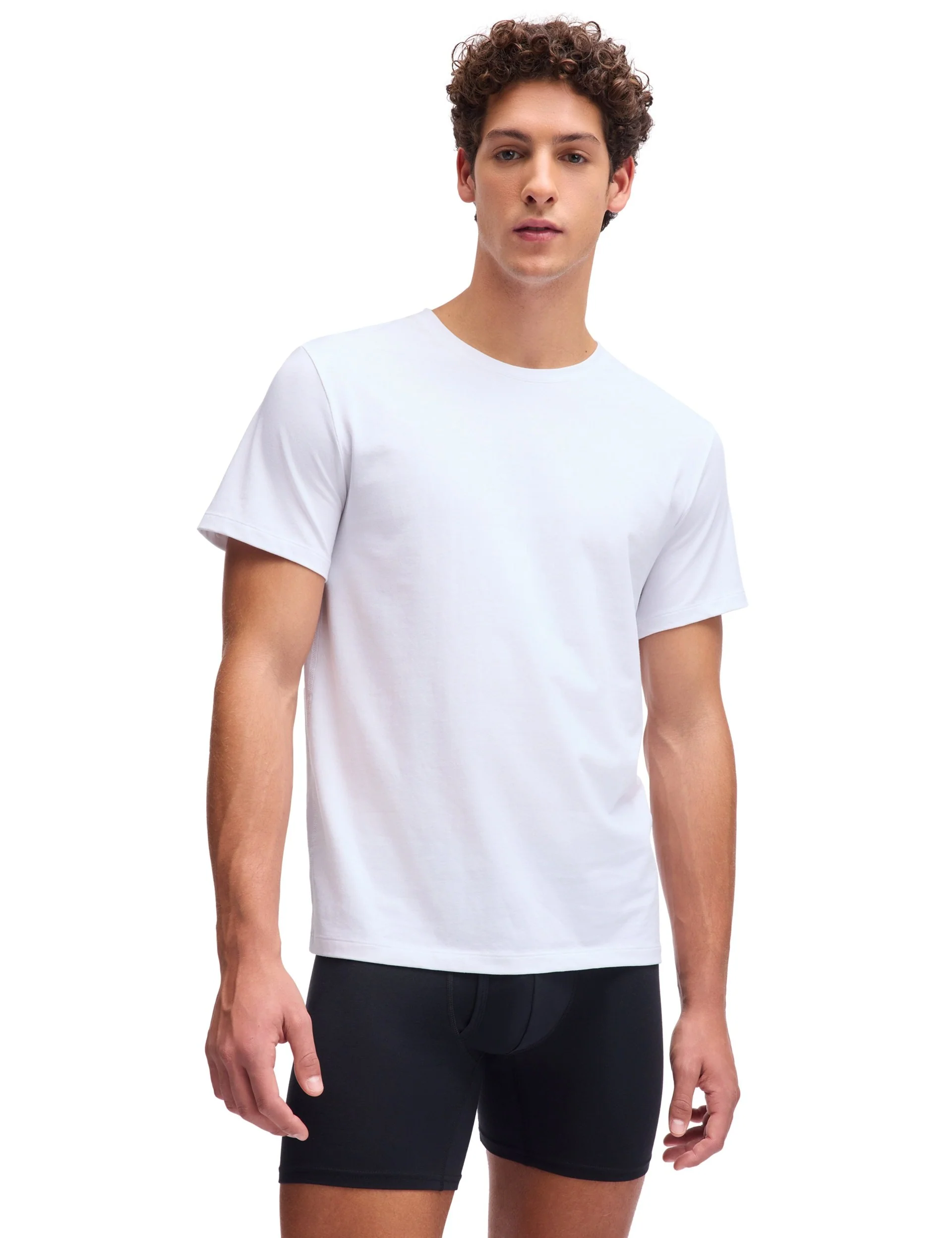 Performance Cotton Undershirt - White