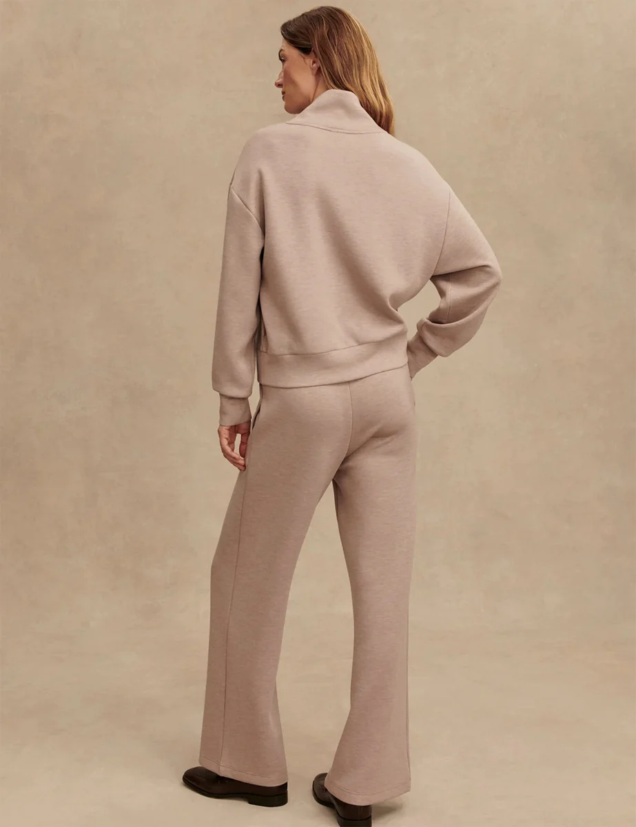 Davidson Sweat - Taupe Marl - Image 4