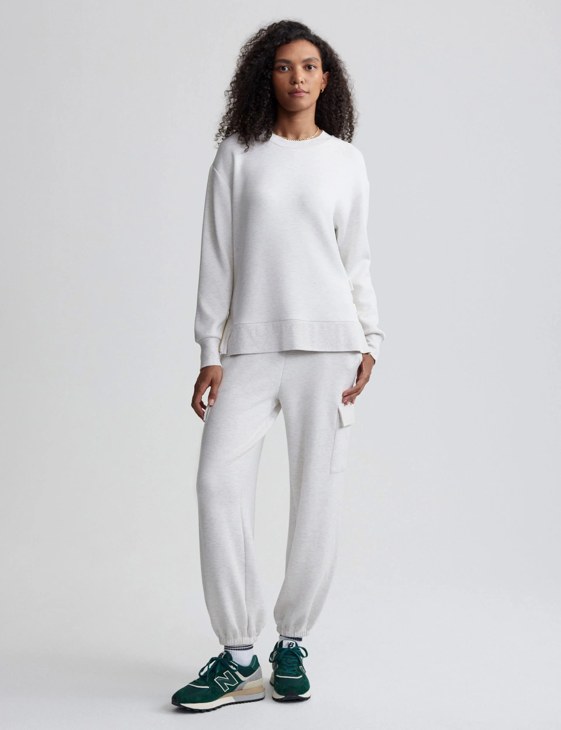 Gabriella Sweat - Ivory Marl - Image 6