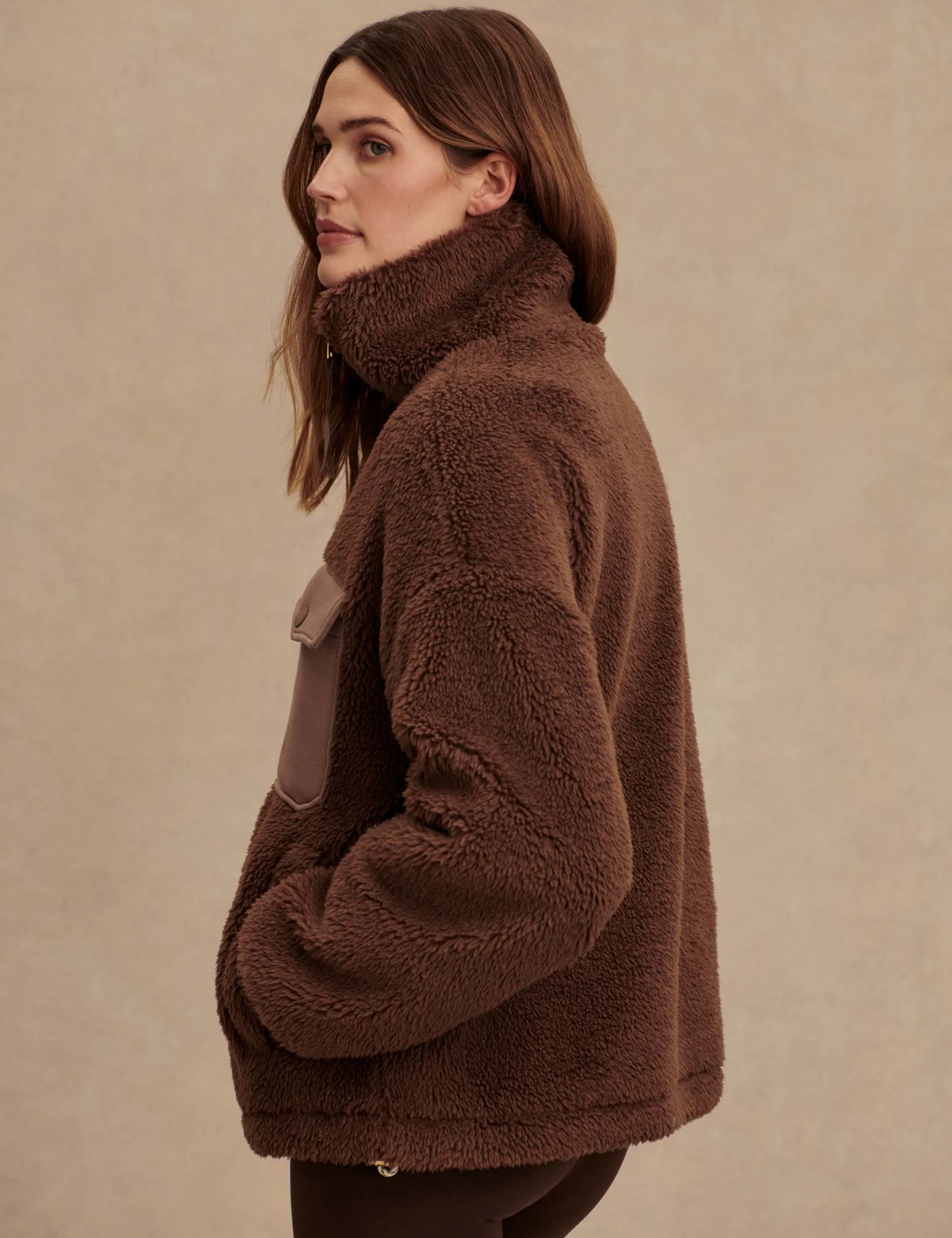 Lowell Sherpa Jacket - Carafe - Image 3
