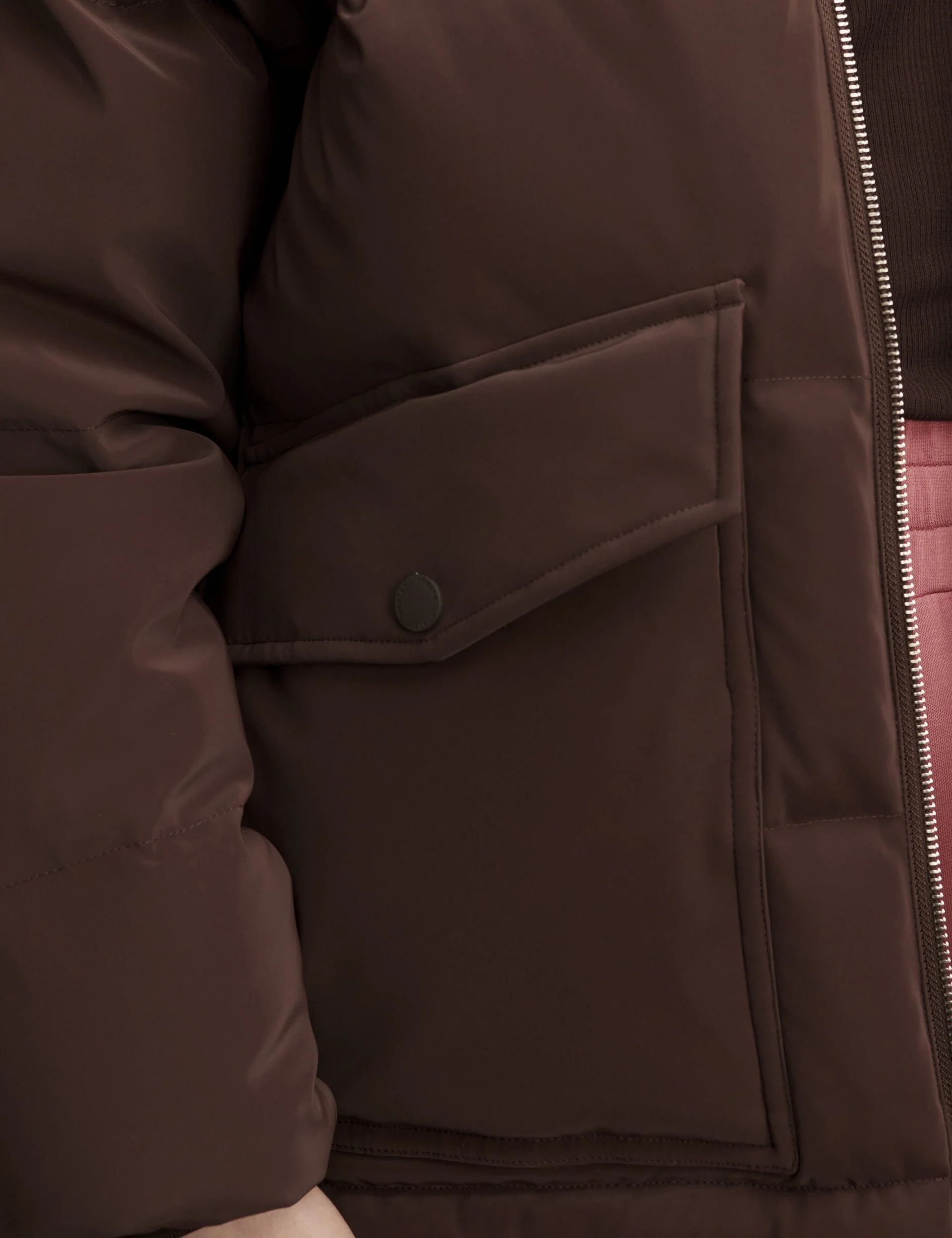 Roseville Down Jacket - Coffee Bean - Image 6