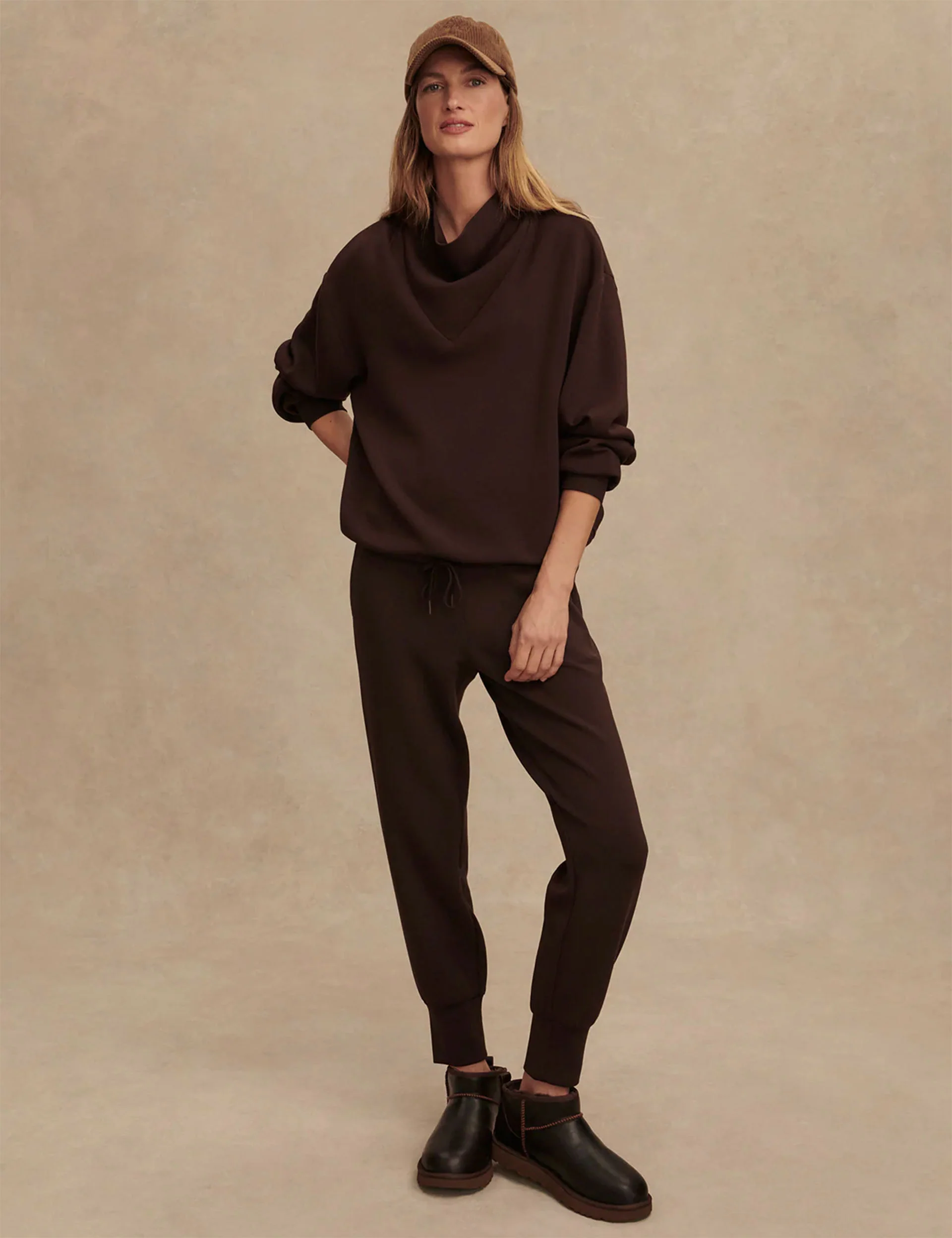 The Slim Cuff Pant 27.5" - Coffee Bean - Image 4