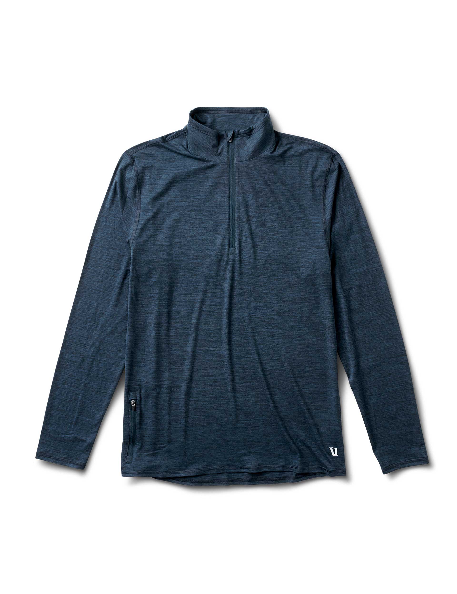 Ease Performance 1/2 Zip - Ink Heather - Image 3
