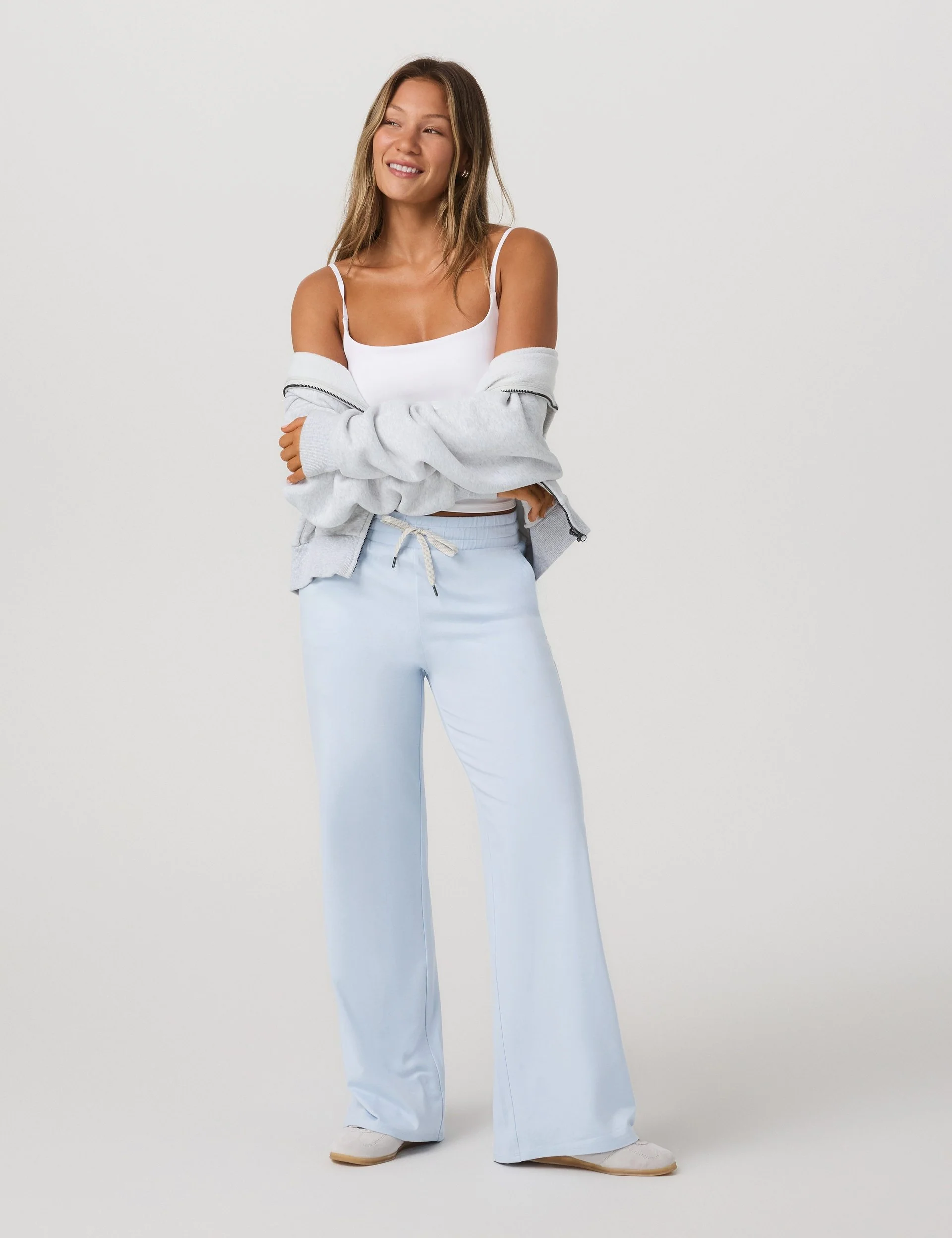 Halo Essential Wideleg - Soft Sky Heather - Image 6