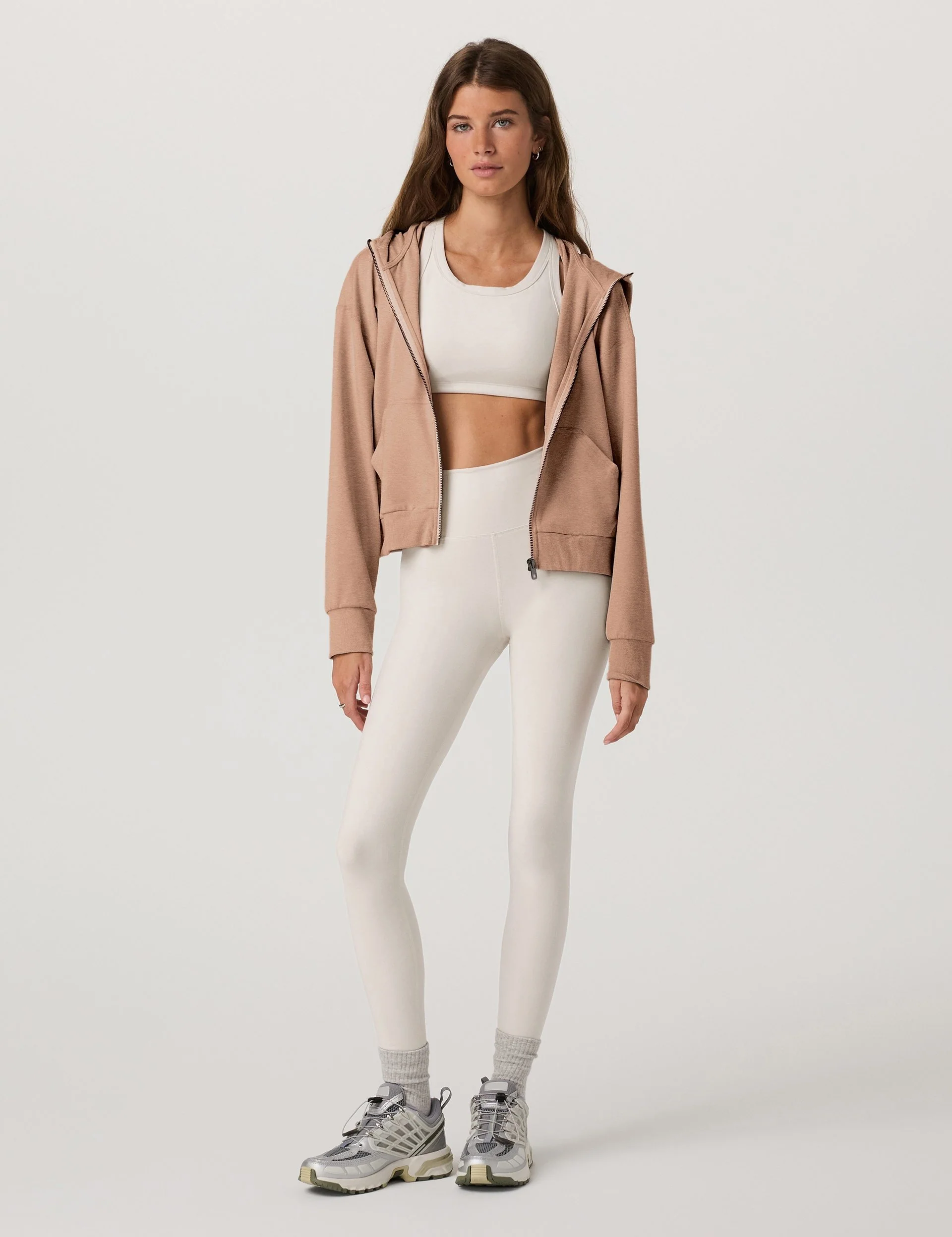 Halo Modern Pullover Hoodie - Acorn Heather - Image 4